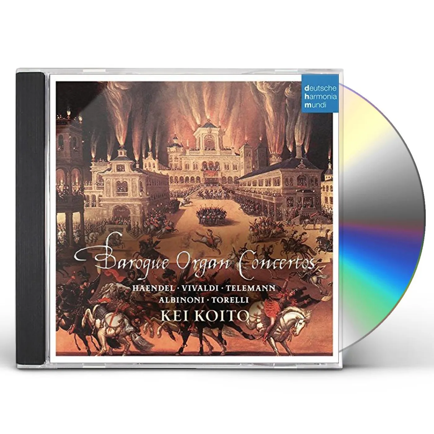 Kei Koito BAROQUE ORGAN CONCERTOS CD