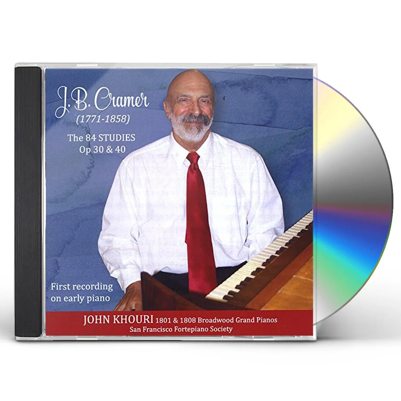 John Khouri JB CRAMER THE 84 ETUDES COMPLETE CD