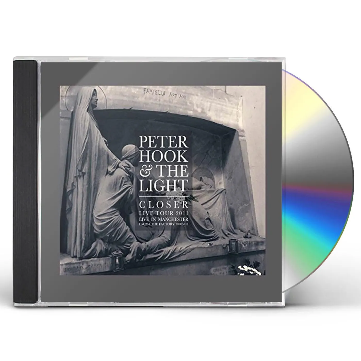 Peter Hook and The Light CLOSER - LIVE IN MANCHESTER CD