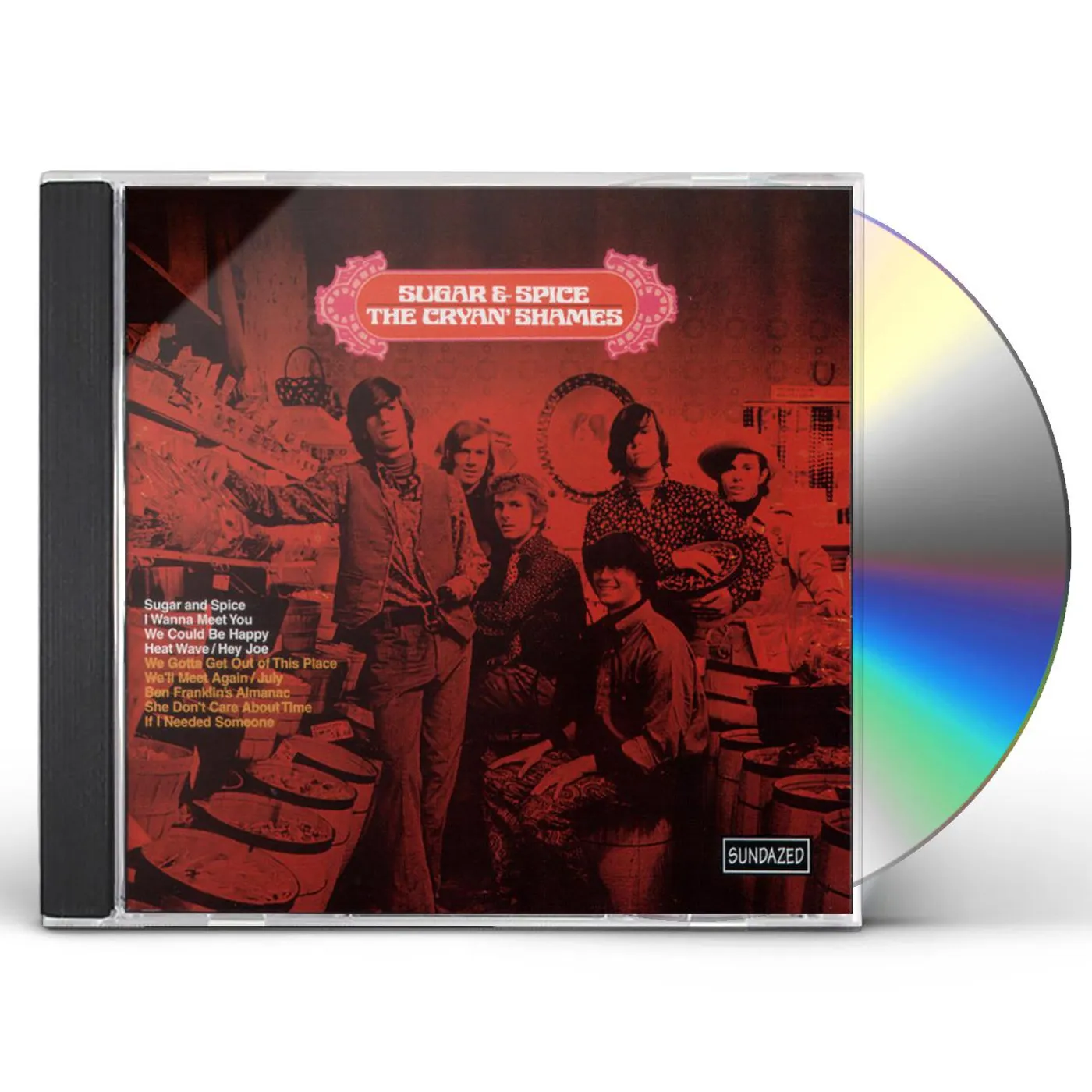 Cryan' Shames SUGAR & SPICE CD