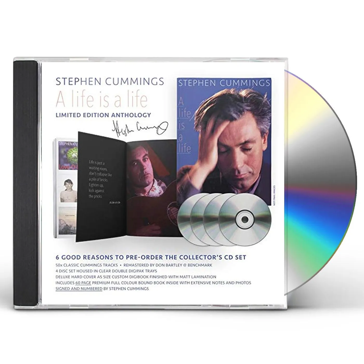 Stephen Cummings LIFE IS A LIFE: ANTHOLOGY CD