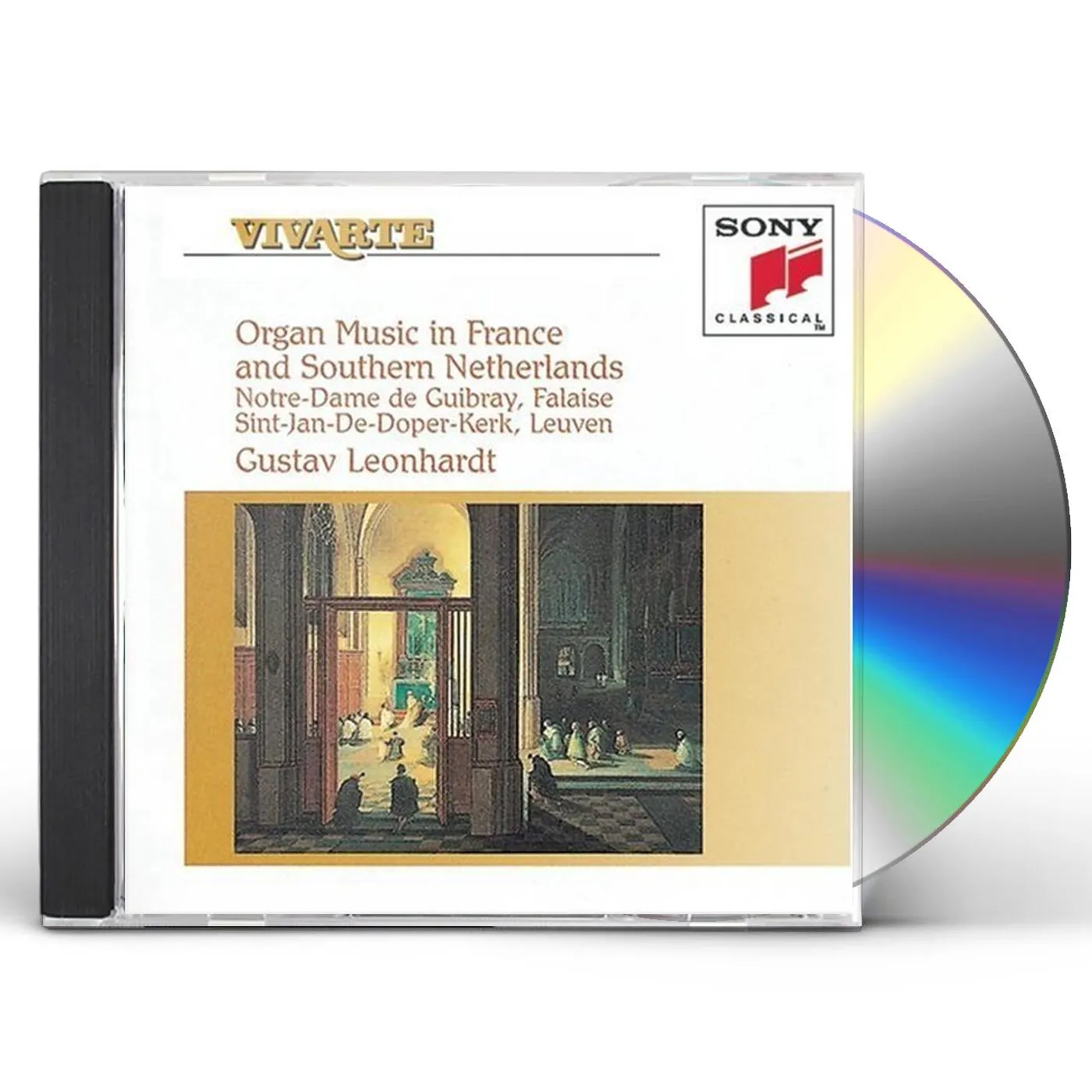 Gustav Leonhardt ORGAN MUSIC IN FRANCE & SOUTHERN NETHERLANDS CD