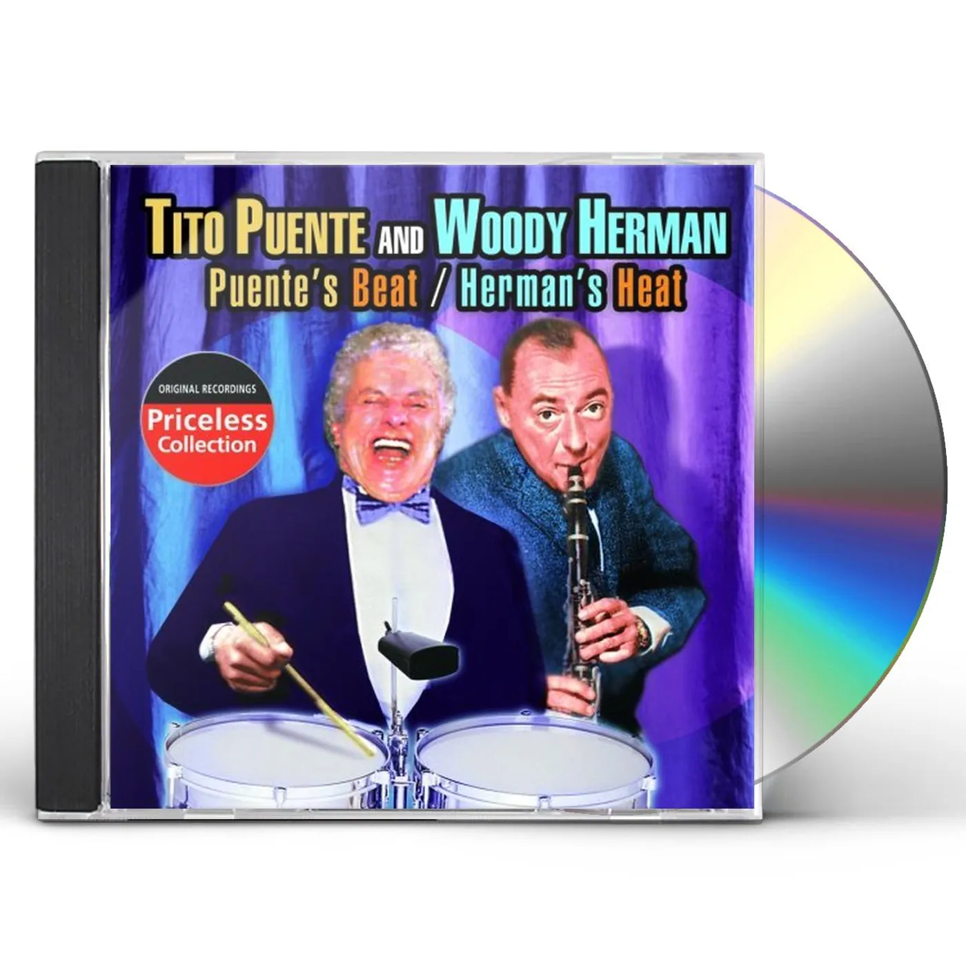 Tito Puente And Woody Herman PUENTE'S BEAT / HERMAN'S HEAT CD