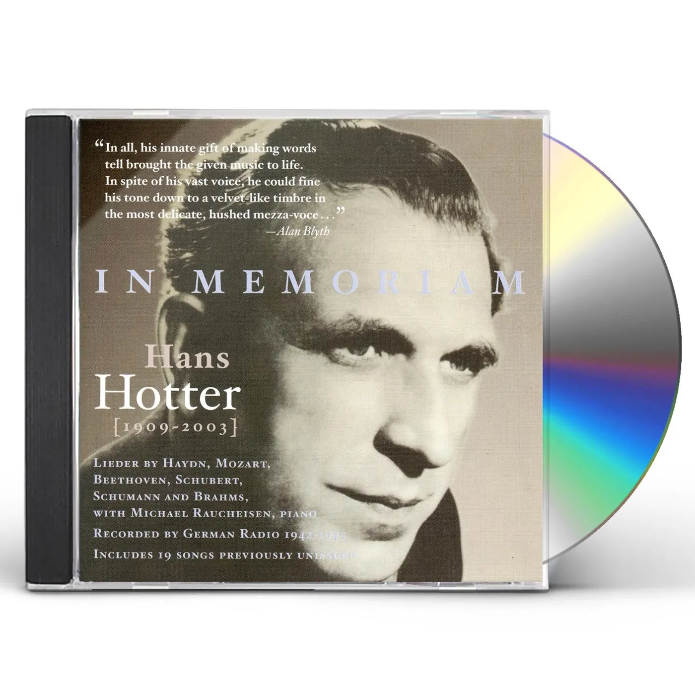 Hans Hotter IN MEMORIAM CD