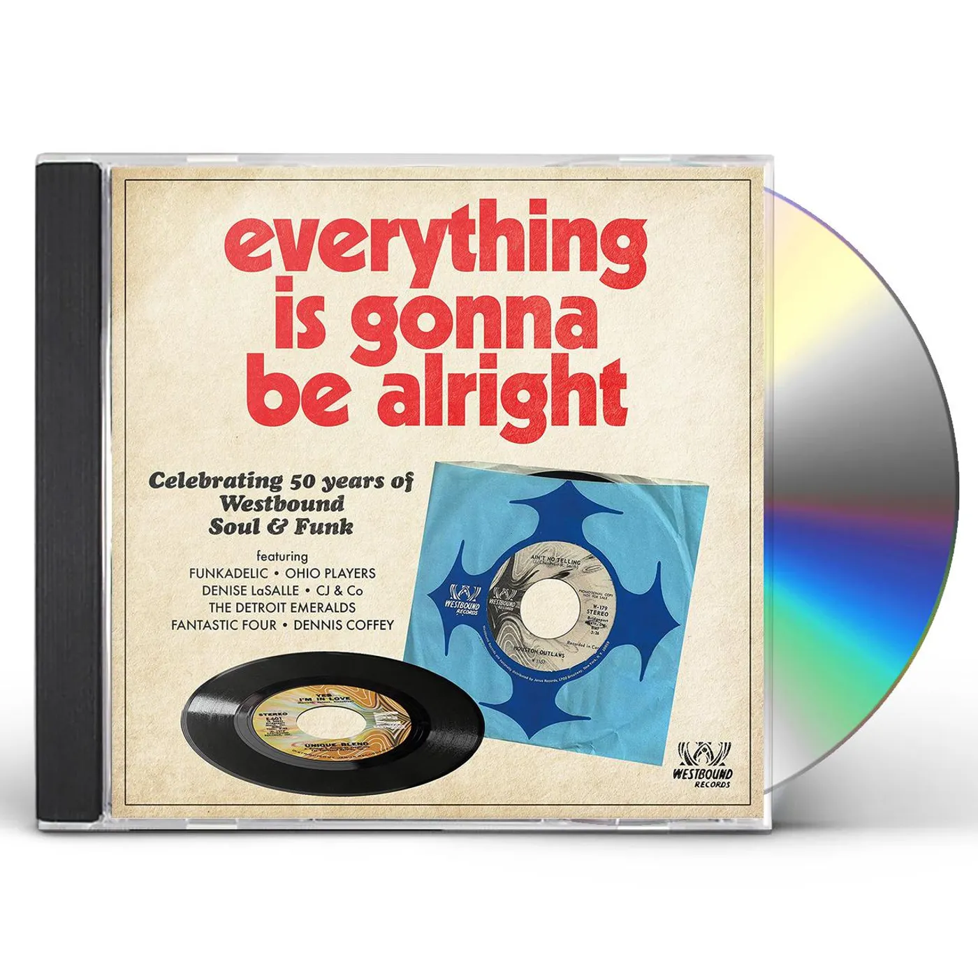 Various Everything Is Gonna Be Alright: Celebrating 50 Years Of Westbound Soul & Funk CD