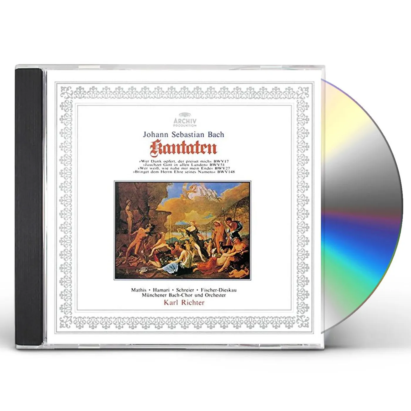 Karl Richter J.S. BACH: CANTATAS BWV 17/51/27/148 (LIMITED) CD