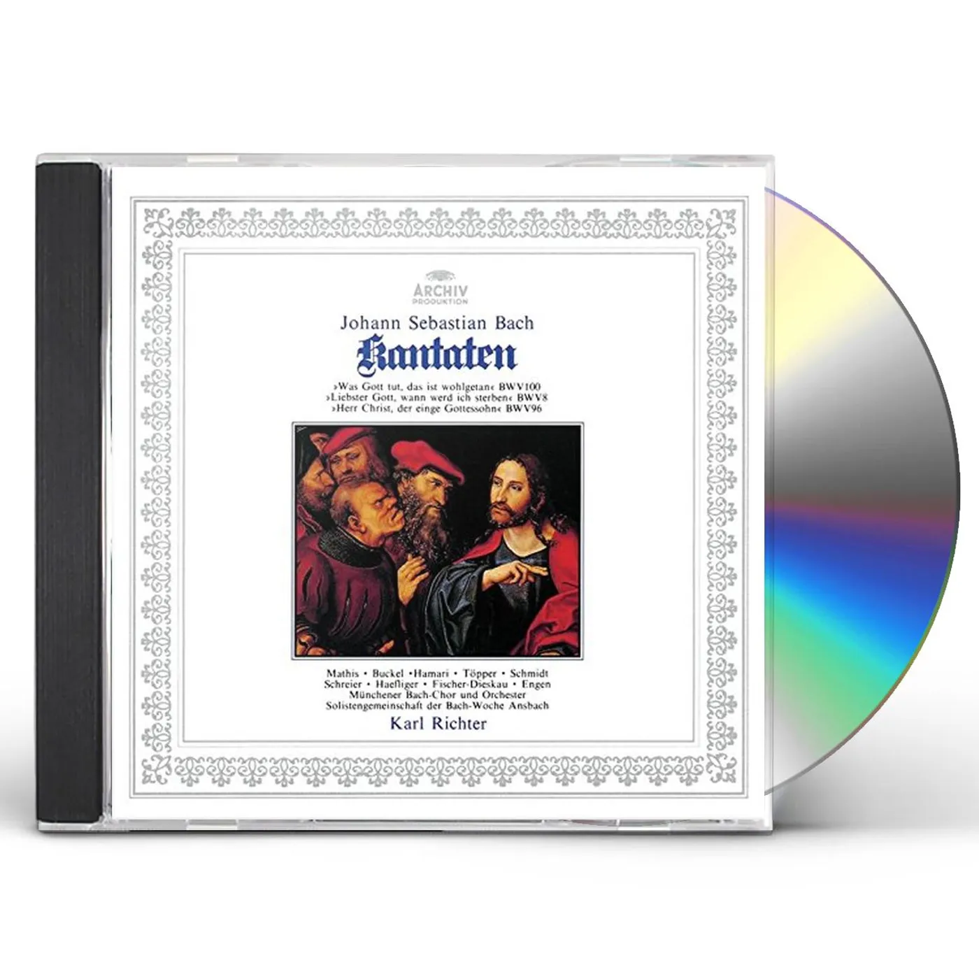 Karl Richter J.S. BACH: CANTATAS BWV 100/8/96 (LIMITED) CD