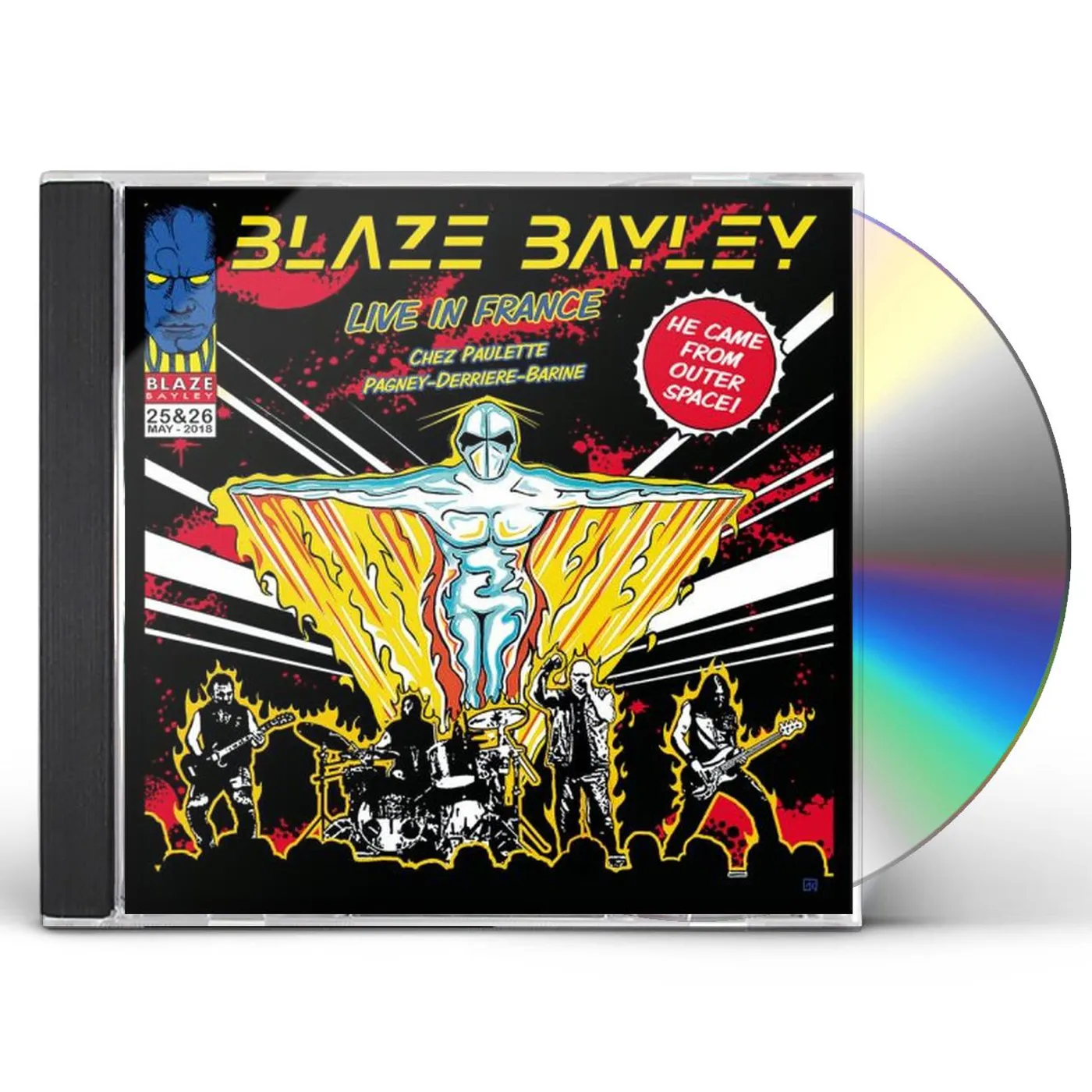 Blaze Bayley LIVE IN FRANCE CD