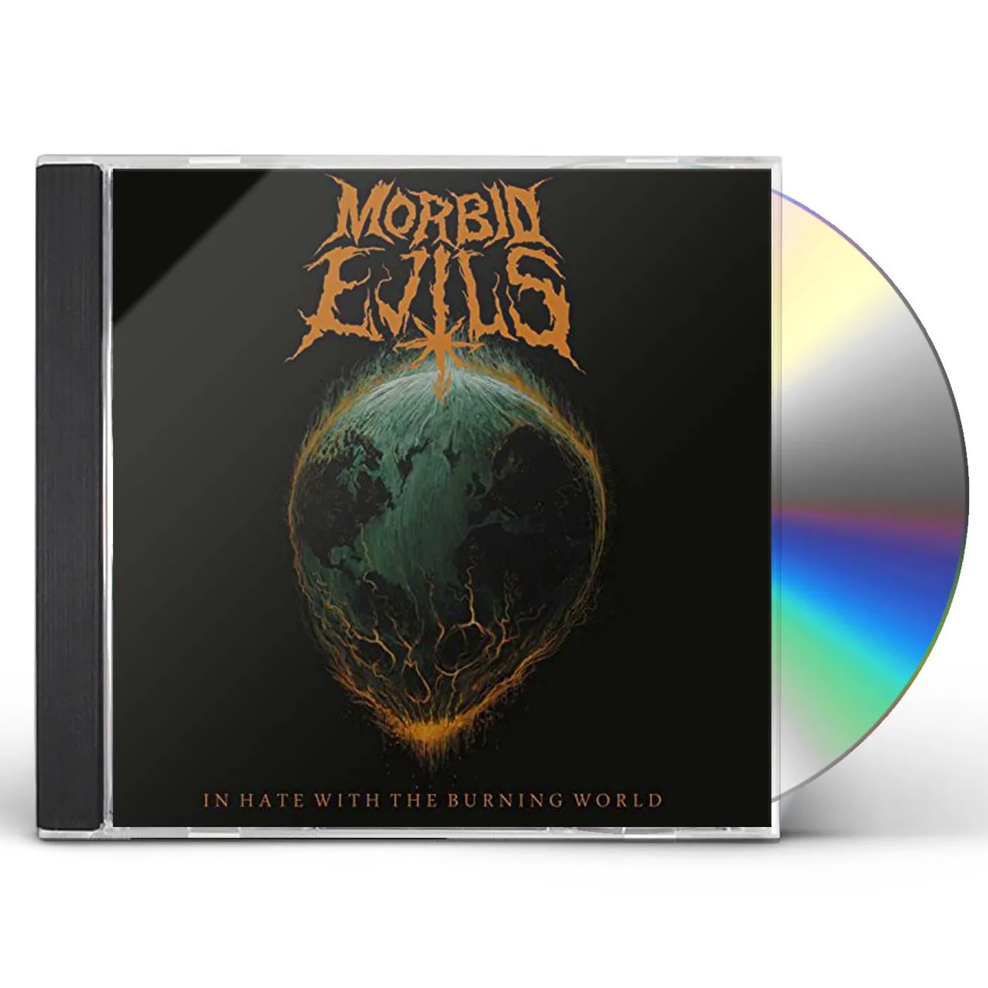 Morbid Evils IN HATE WITH THE BURNING WORLD CD
