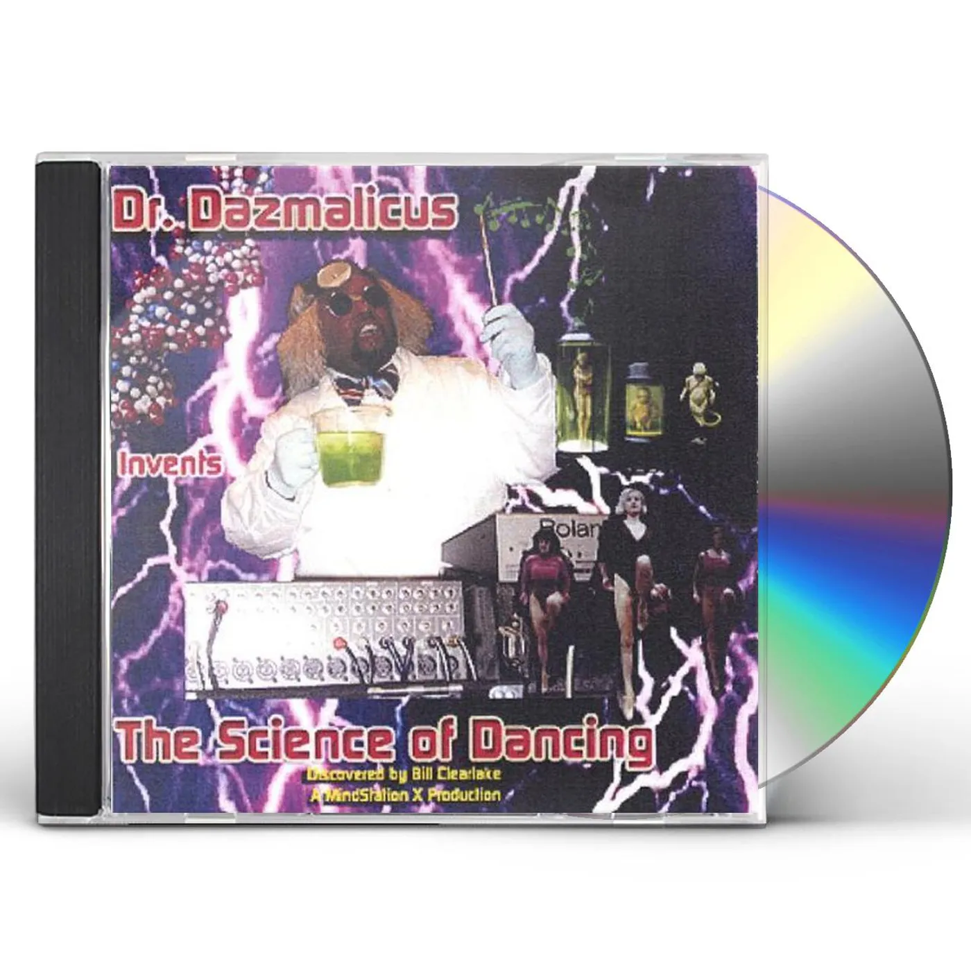 Bill Clearlake DR. DAZMALICUS INVENTS THE SCIENCE OF DANCING CD
