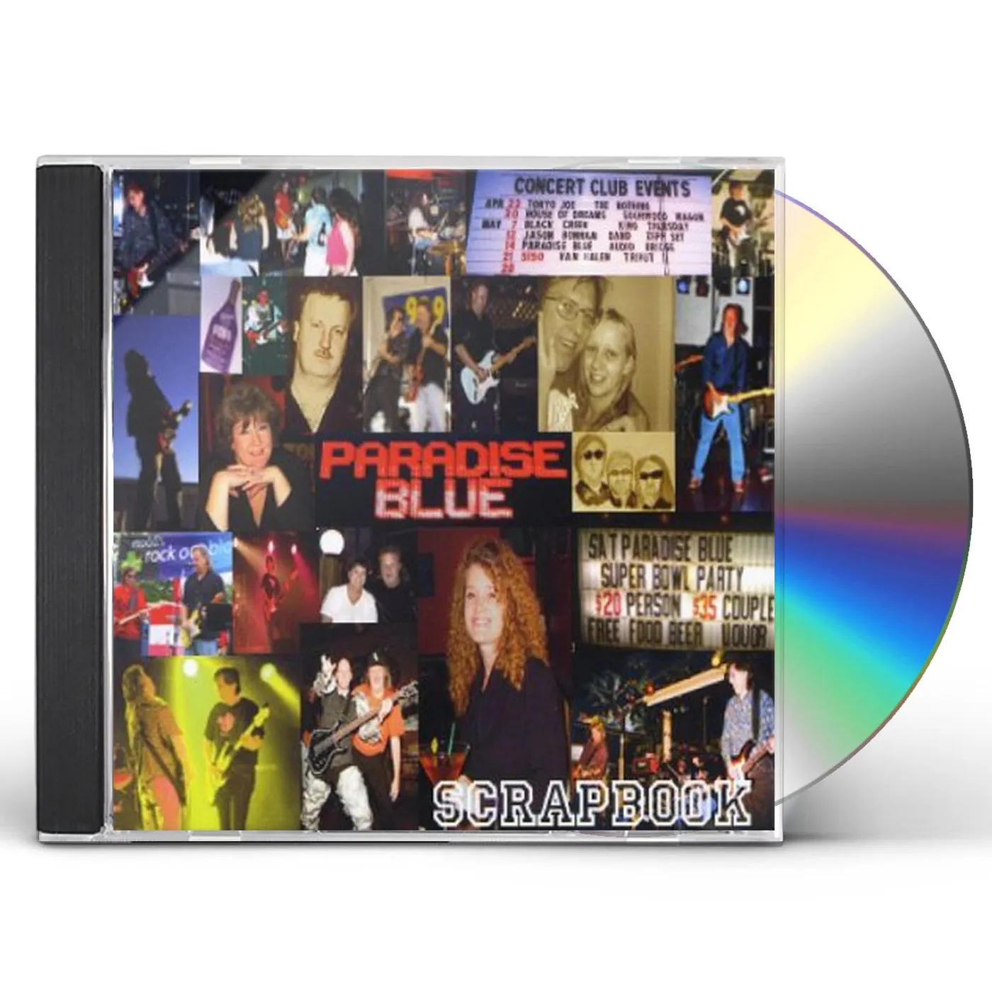 Paradise Blue SCRAPBOOK CD