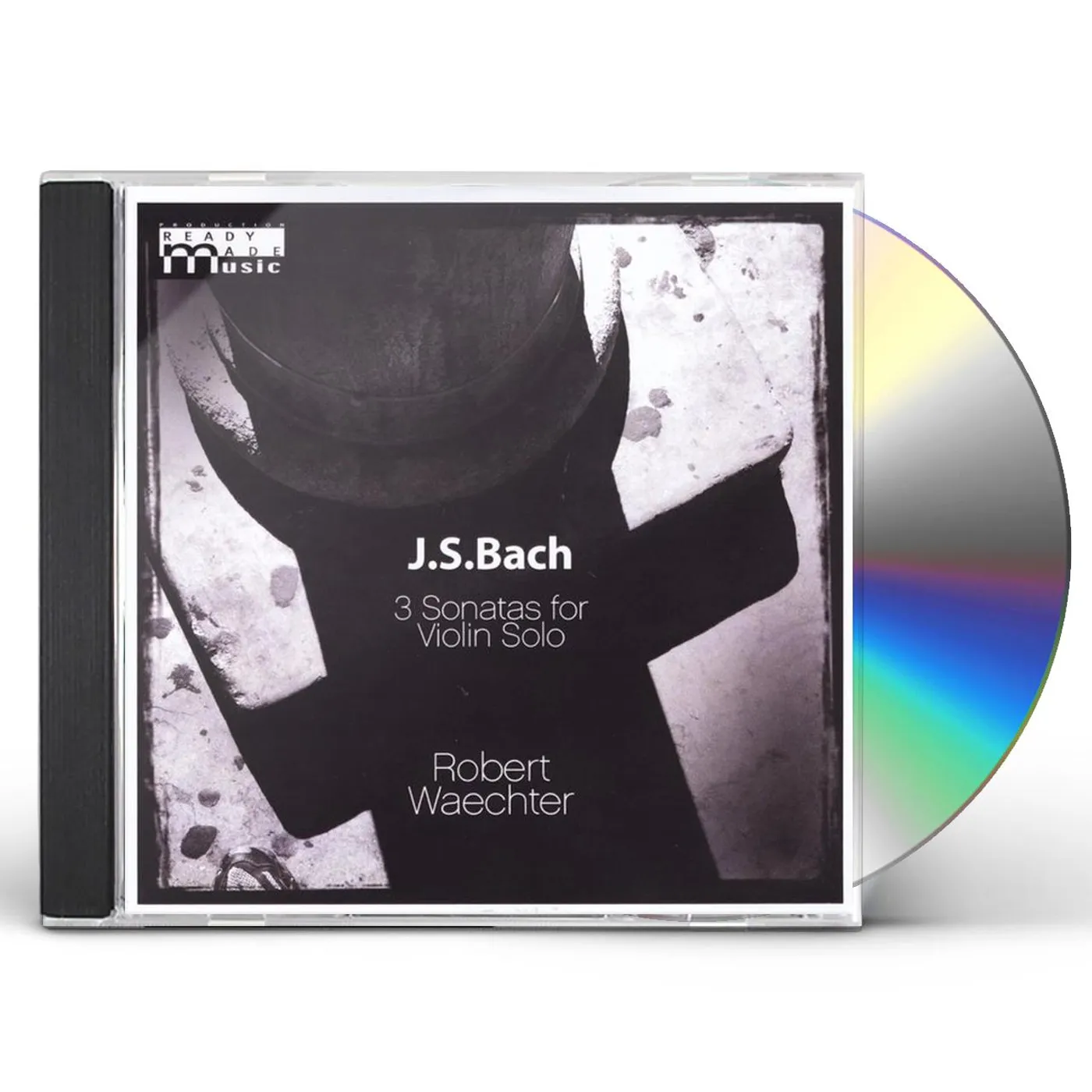 Robert Waechter J.S.BACH 3 SONATAS FOR VIOLIN SOLO CD