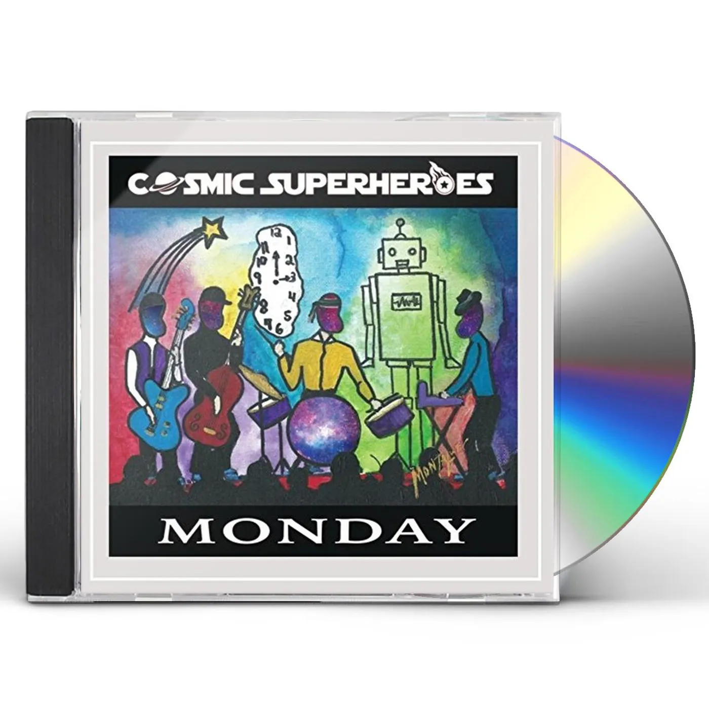 Cosmic Superheroes MONDAY CD