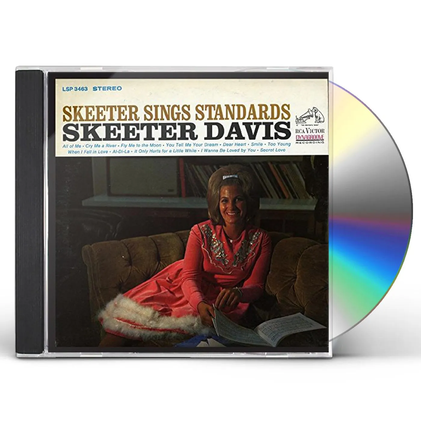 Skeeter Davis SKEETER SINGS STANDARDS CD