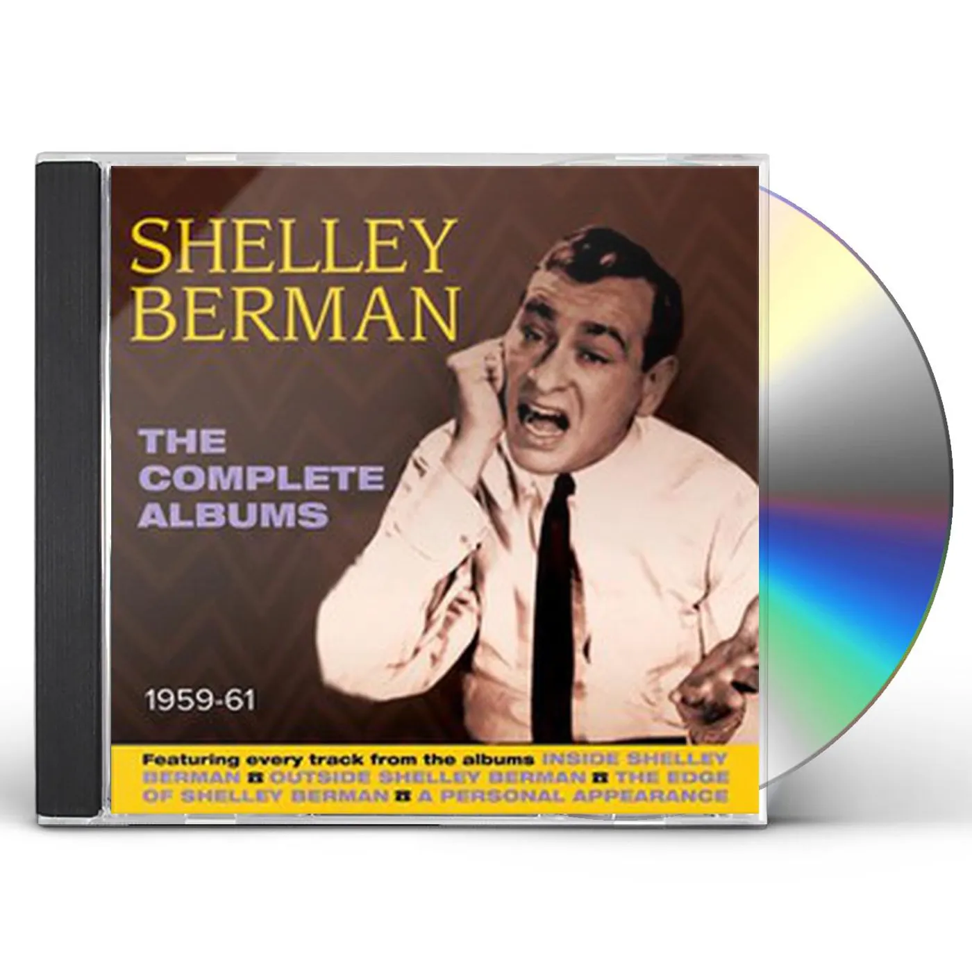 Shelley Berman COMPLETE ALBUMS 1959-61 CD