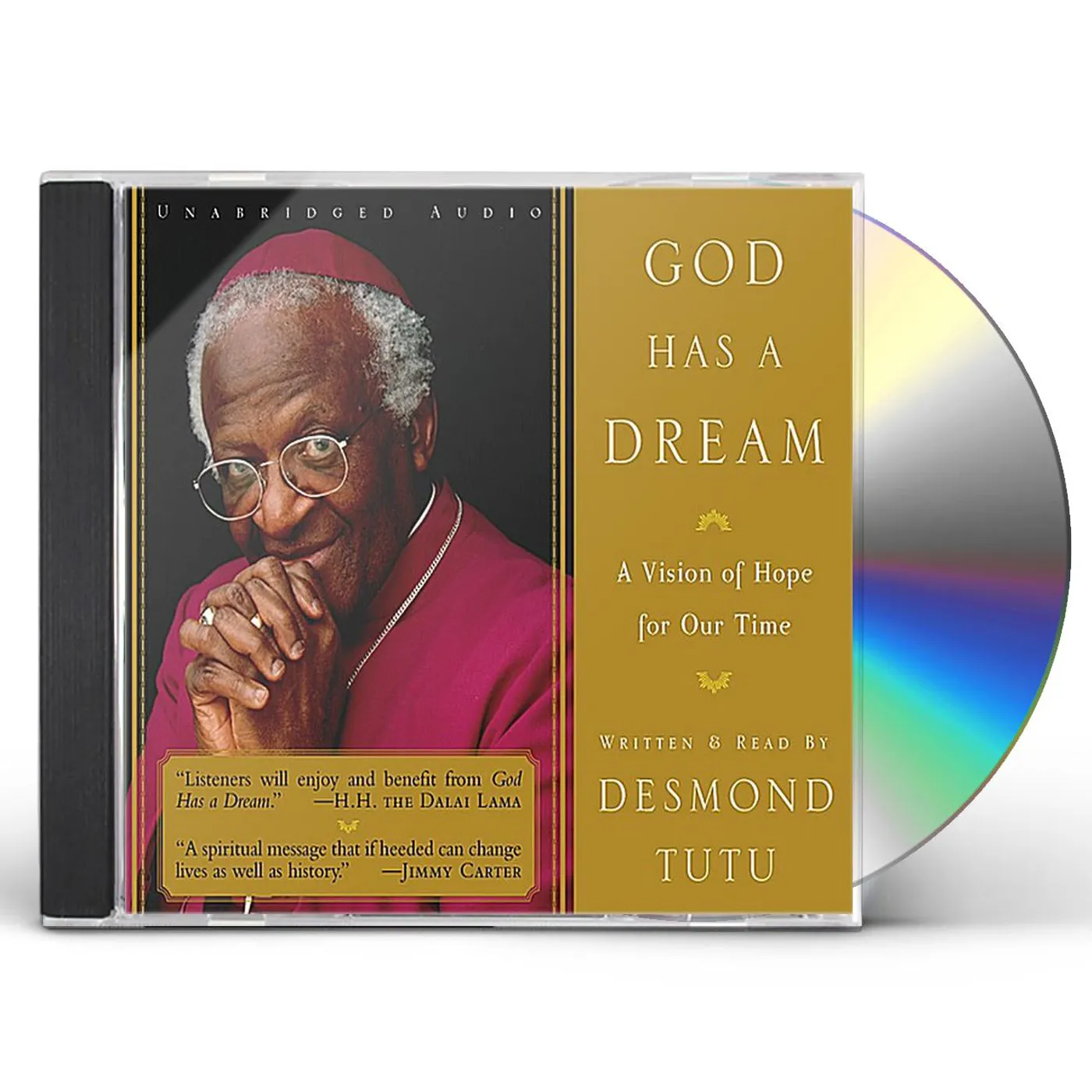 Desmond Tutu GOD HAS A DREAM UNABRIDGED AUDIOBOOK CD