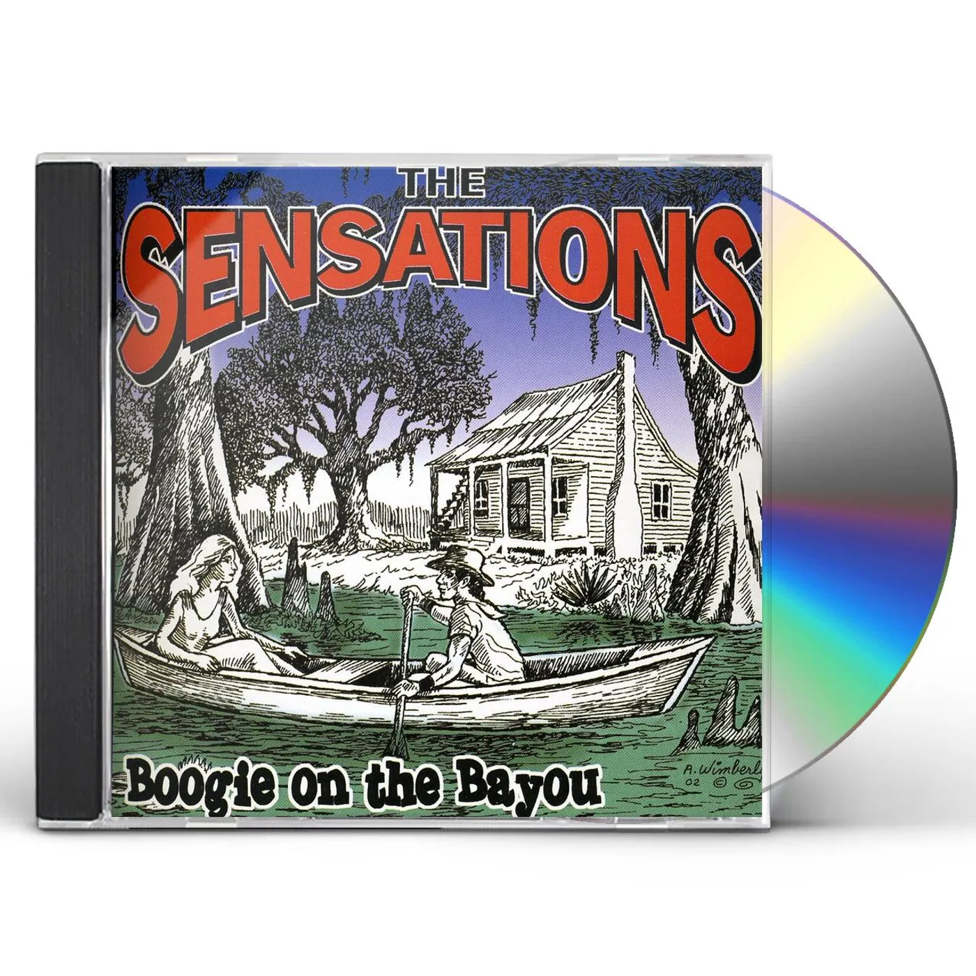 sensations BOOGIE ON THE BAYOU CD