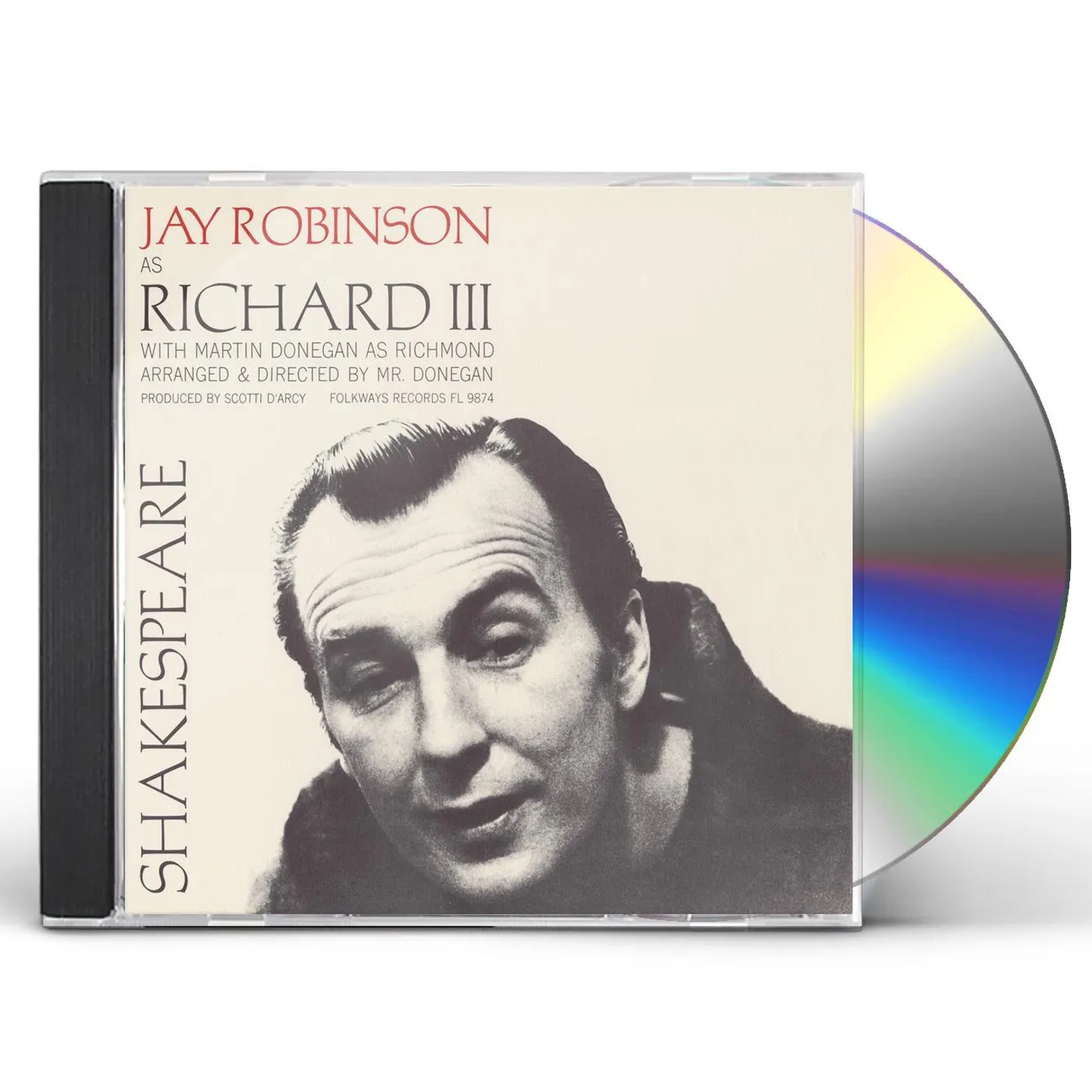 Jay Robinson WILLIAM SHAKESPEARE: KING RICHARD III CD