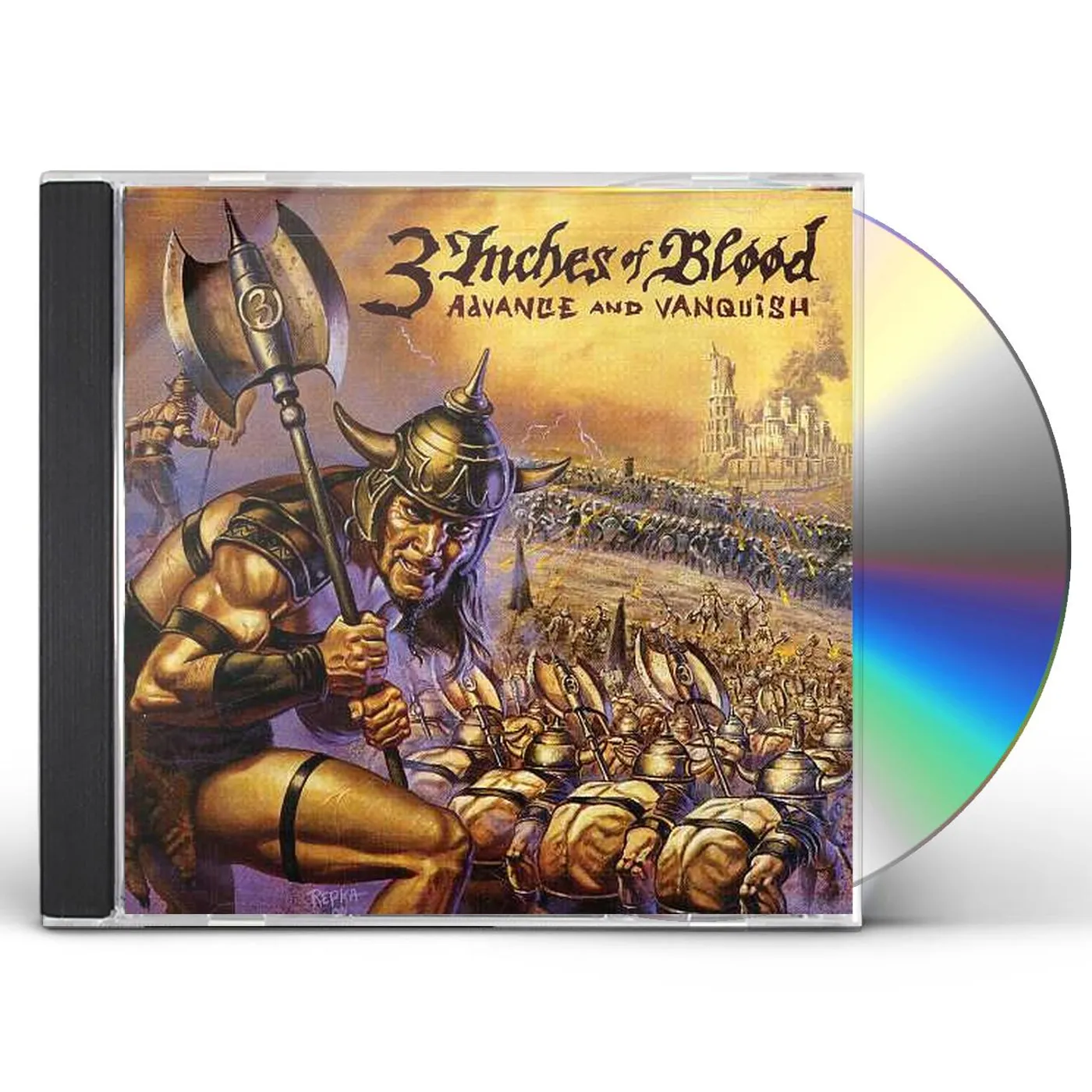3 Inches Of Blood ADVANCE & VANQUISH CD