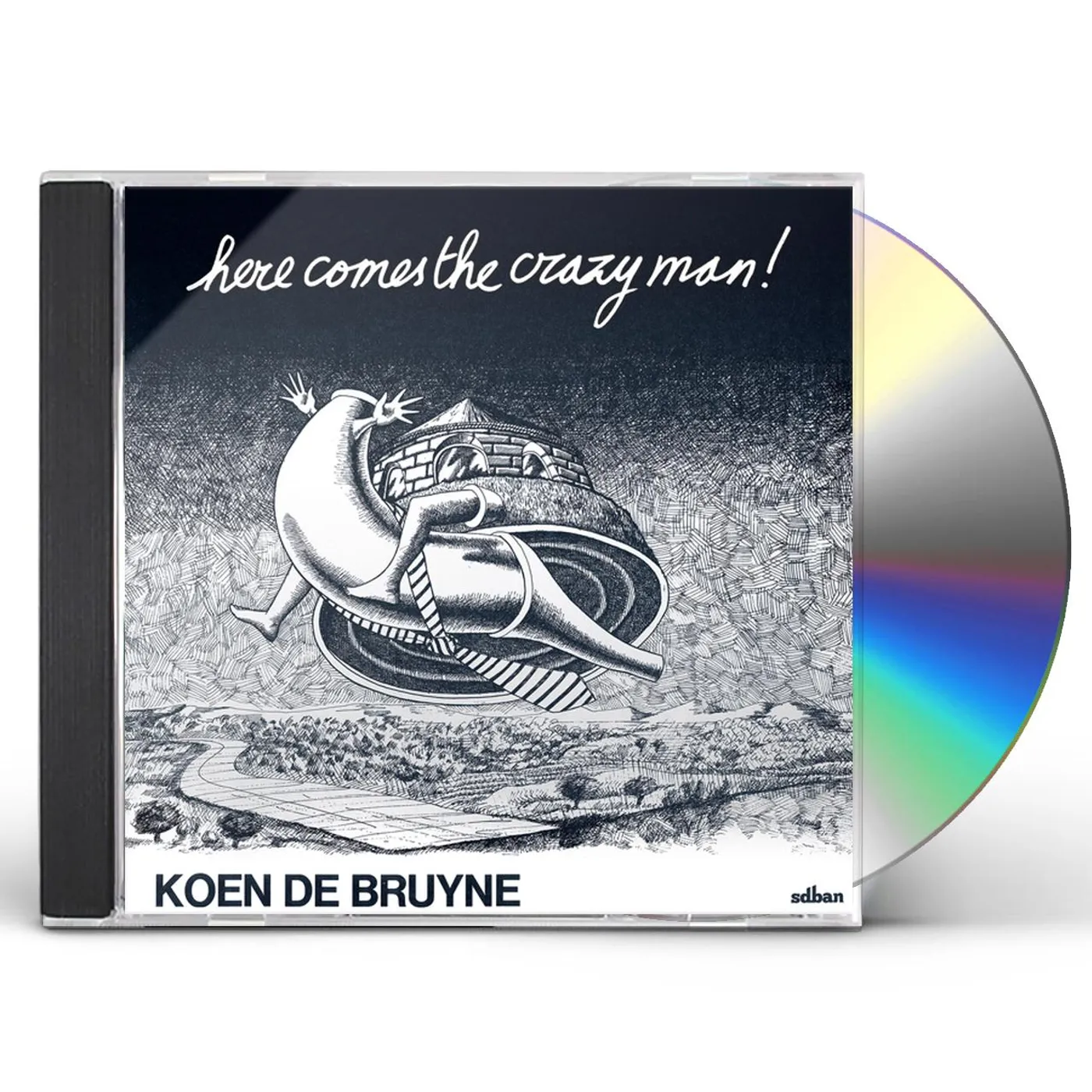 Koen De Bruyne HERE COMES THE CRAZY MAN CD