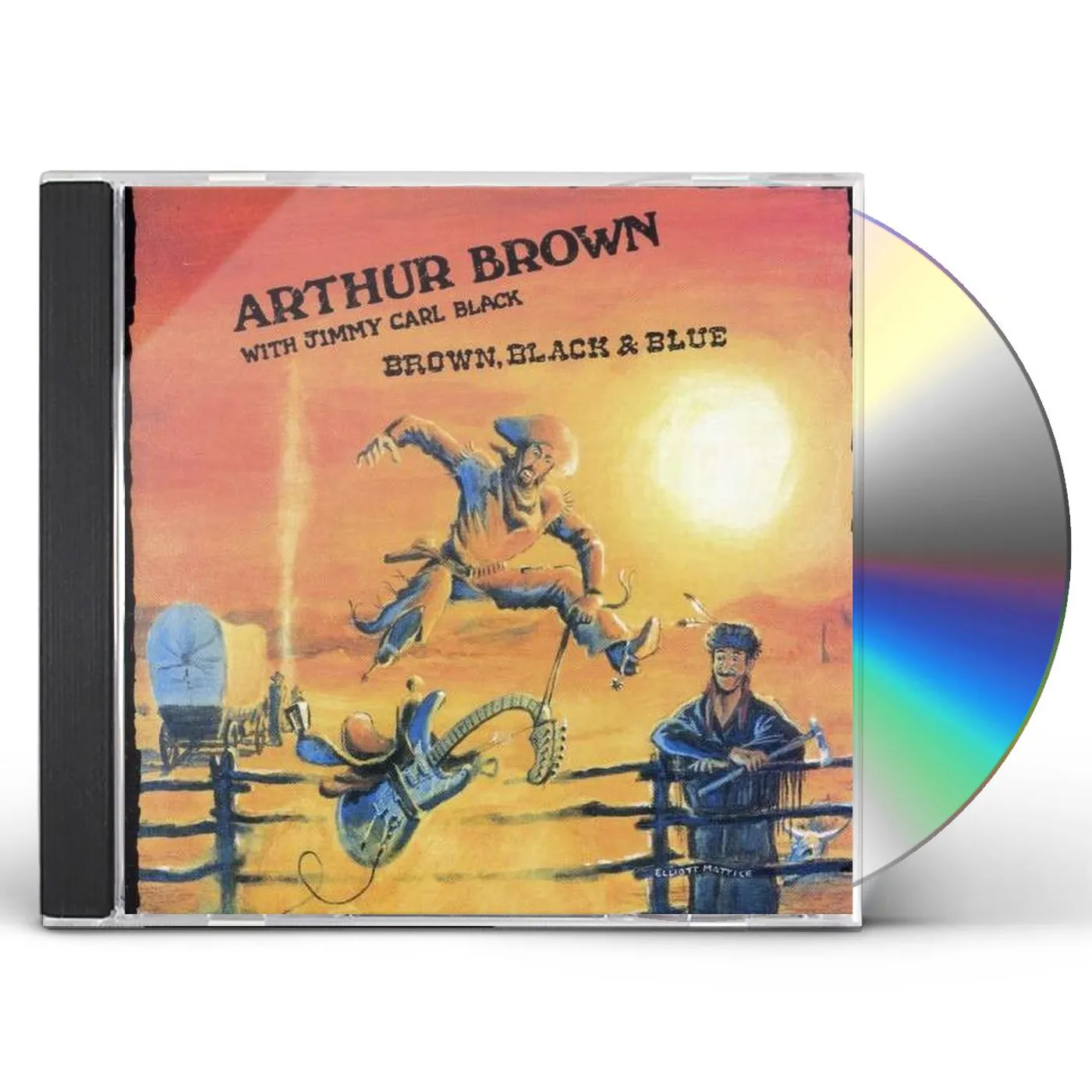 Arthur Brown BROWN BLACK & BLUE CD