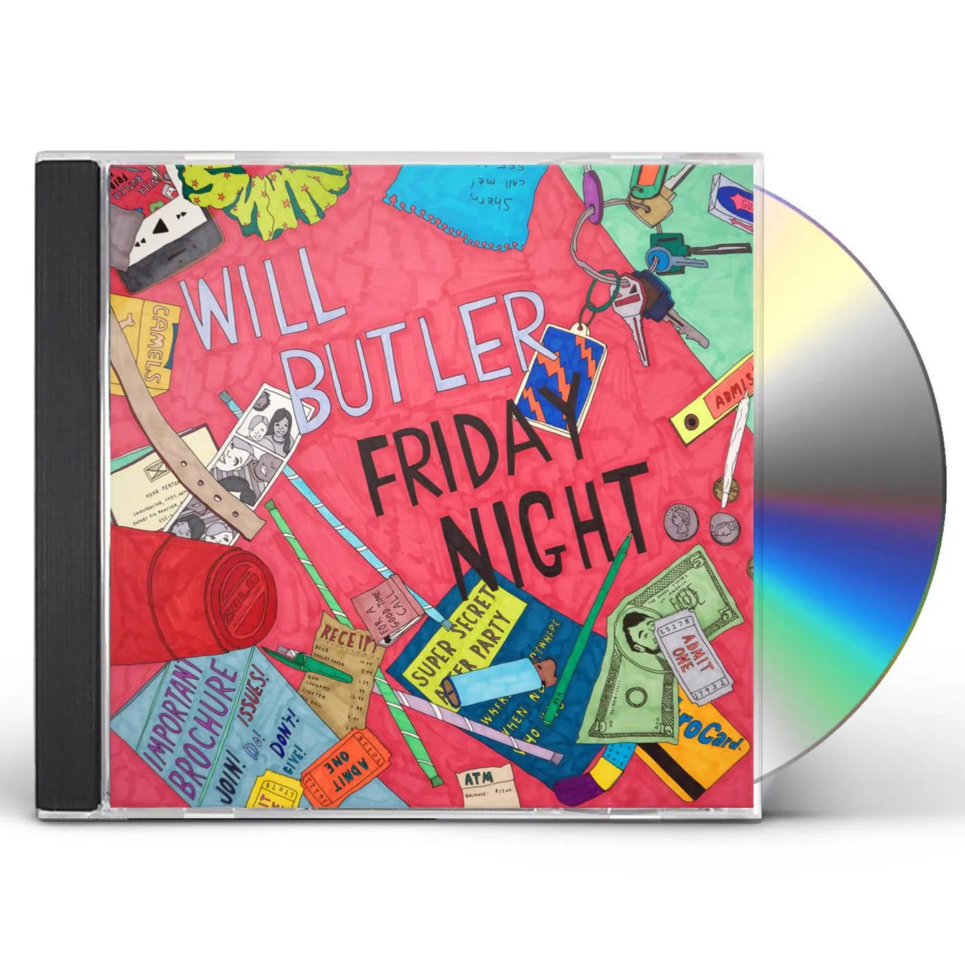 Will Butler FRIDAY NIGHT CD