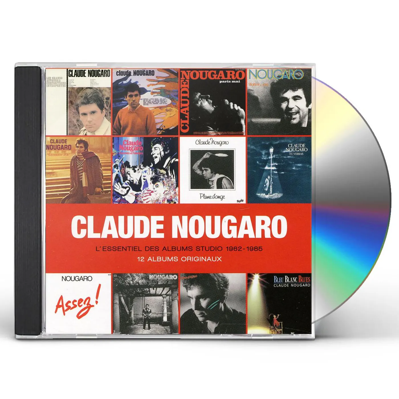 Claude Nougaro L'ESSENTIEL STUDIO 1962 - 1985 CD