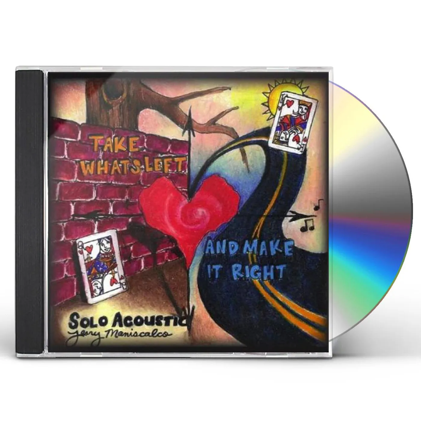 Jerry Maniscalco TAKE WHAT'S LEFT & MAKE IT RIGHT CD