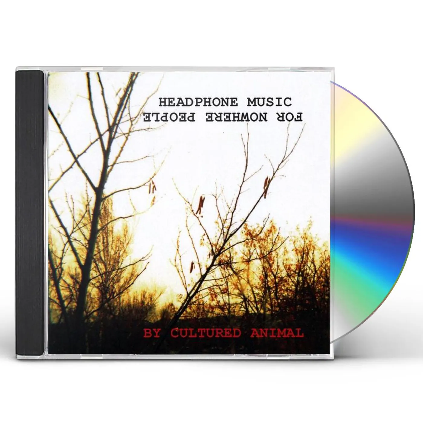 Cultured Animal HEADPHONE MUSIC FOR NOWHERE PEOPLE CD