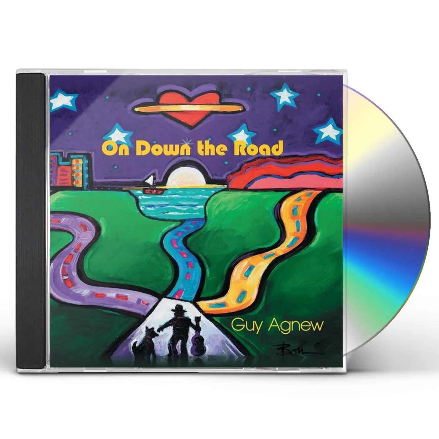 Guy Agnew ON DOWN THE ROAD CD