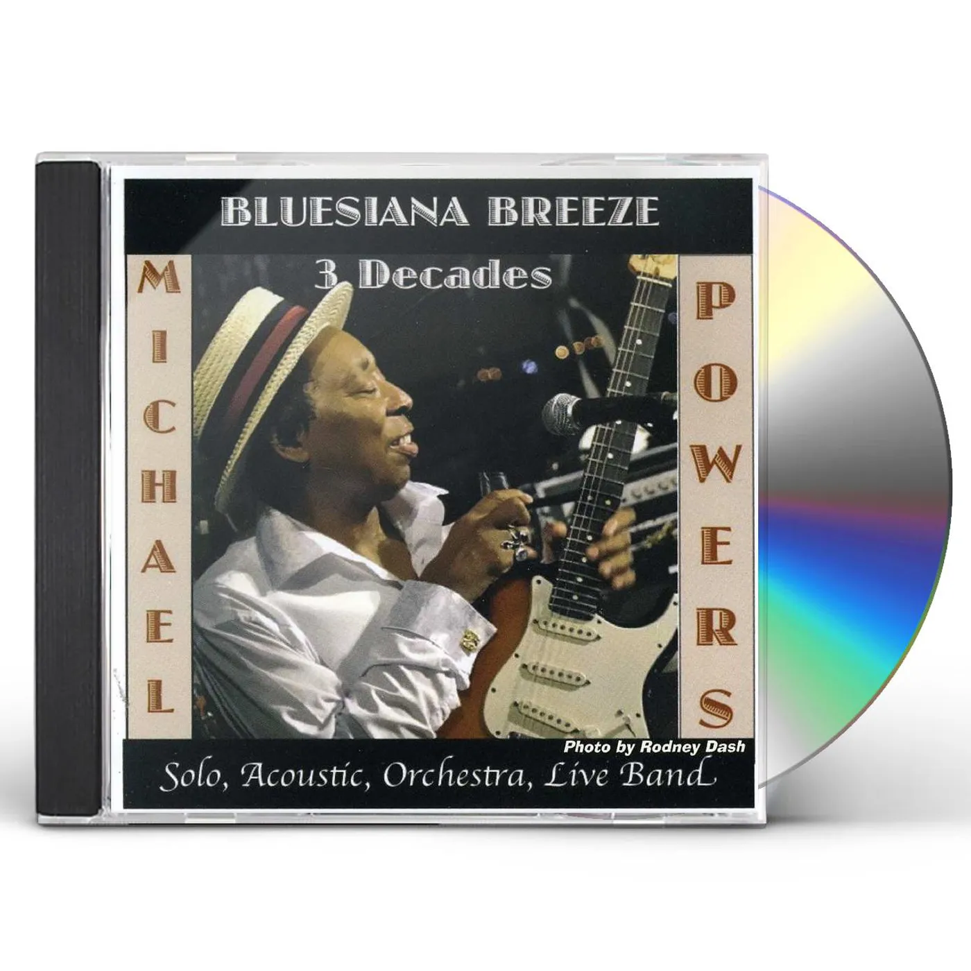 Michael Powers BLUESIANA BREEZE 3 DECADES CD