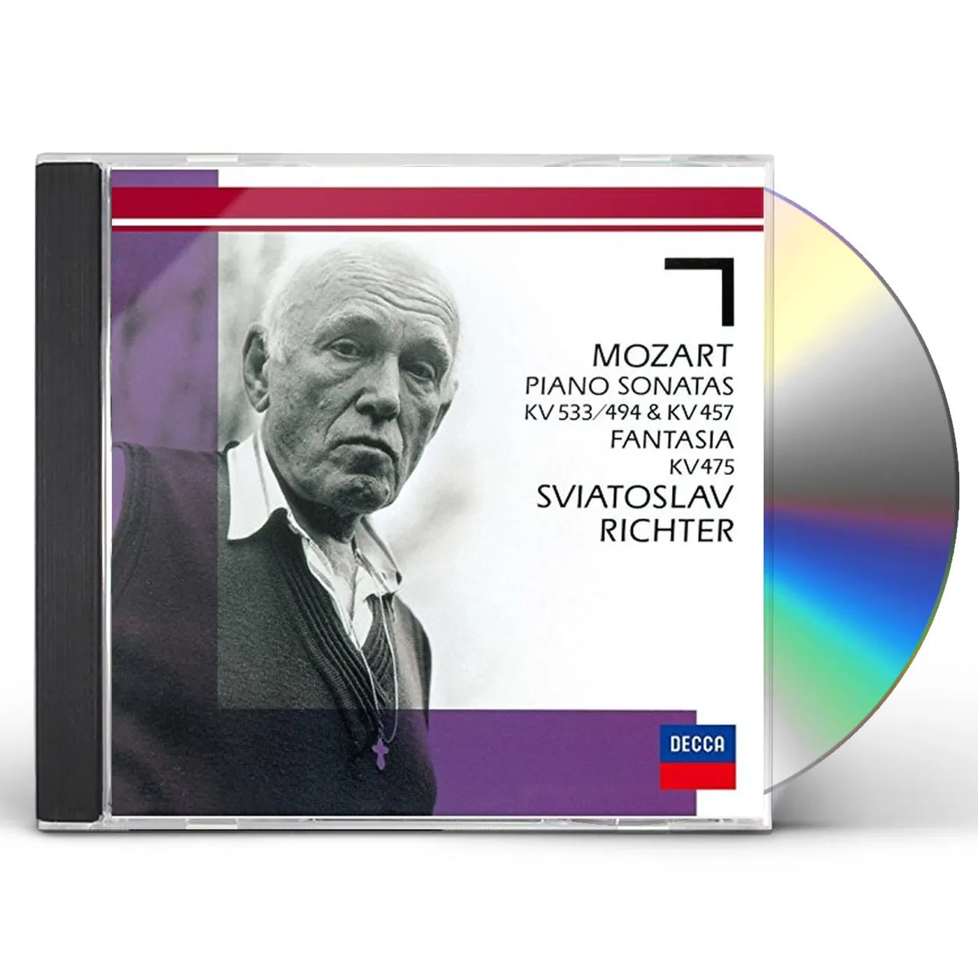 Sviatoslav Richter MOZART: PIANO SONATAS NOS. 18 & 14. CD