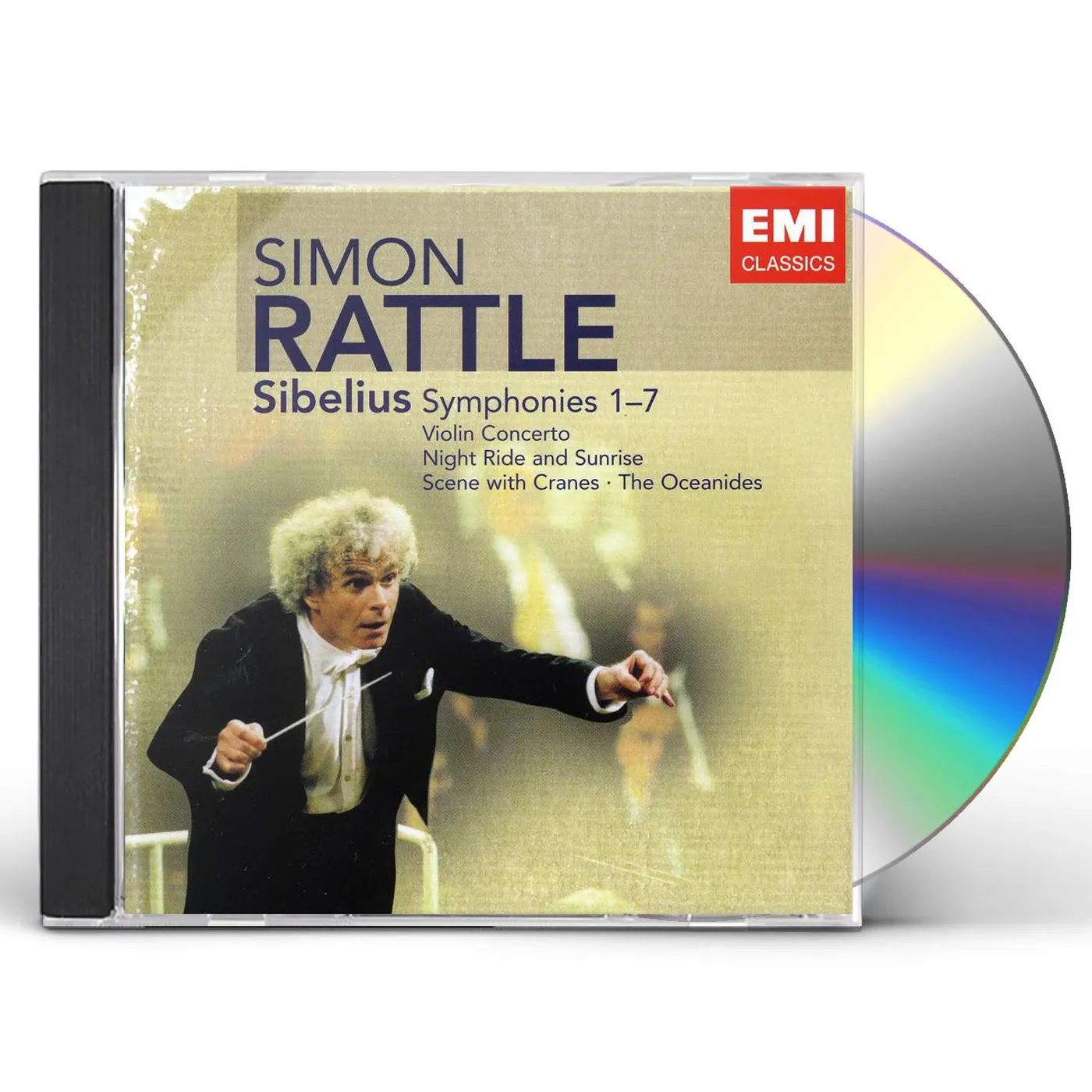 Simon Rattle COMPLETE SIBELIUS SYMPHONIES CD