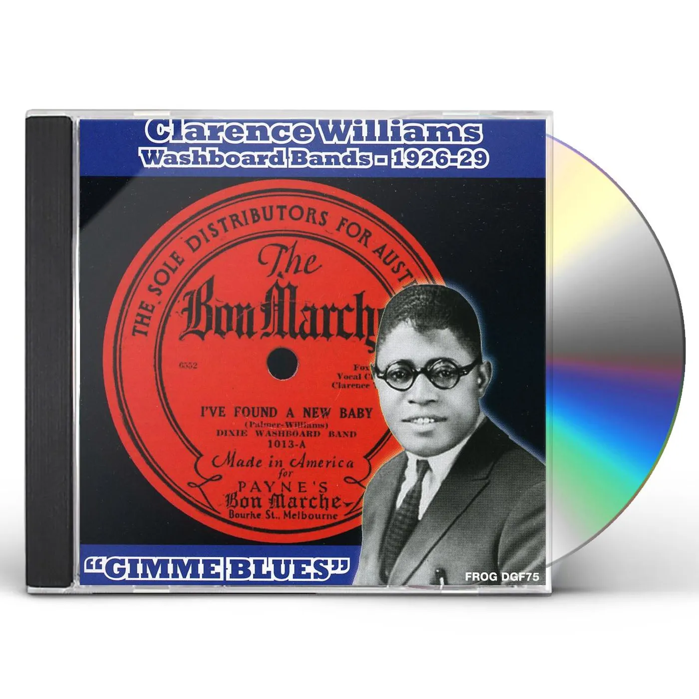Clarence Williams WASHBOARD BANDS 1926-1929 GIMME BLUES CD