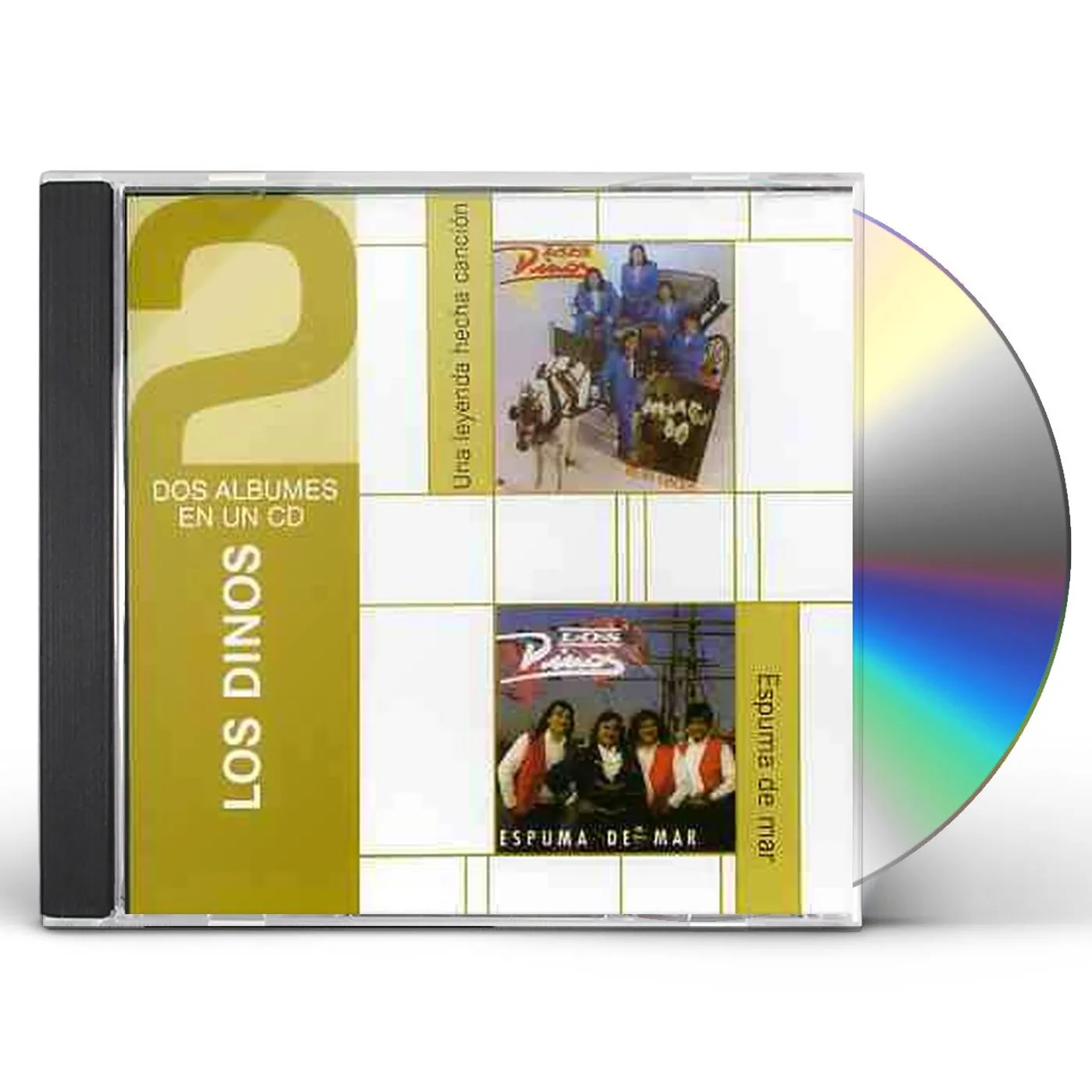 Los Dinos UNA LEYENDA HECHA CANCION & ESPUMA DE MAR CD