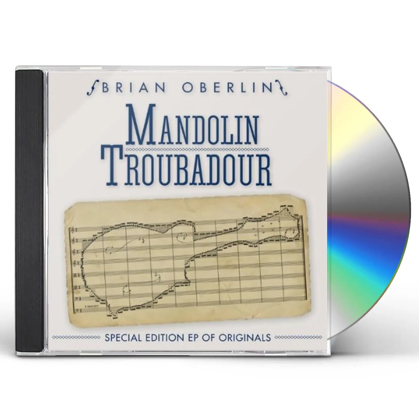 Brian Oberlin MANDOLIN TROUBADOUR CD