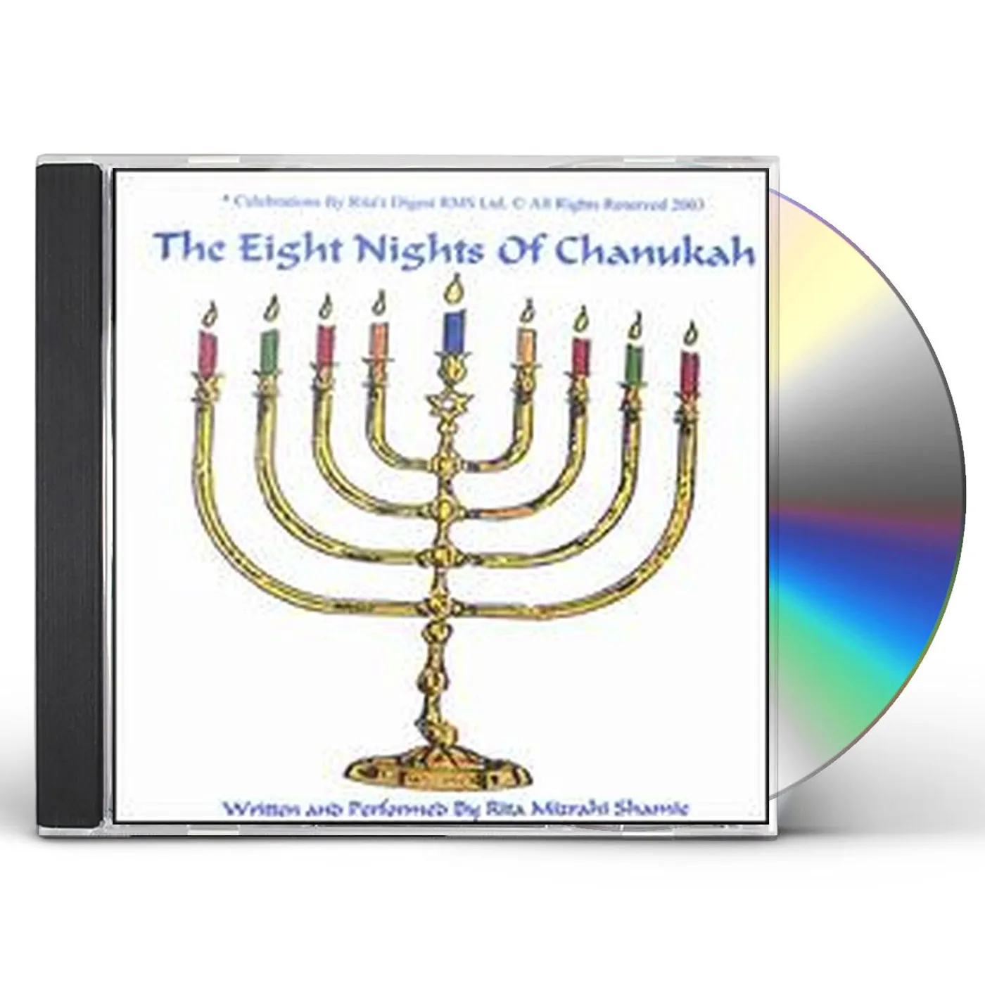 Rita Mizrahi Shamie GRANDMA RITA PRESENTS THE EIGHT NIGHTS OF CHANUKAH CD