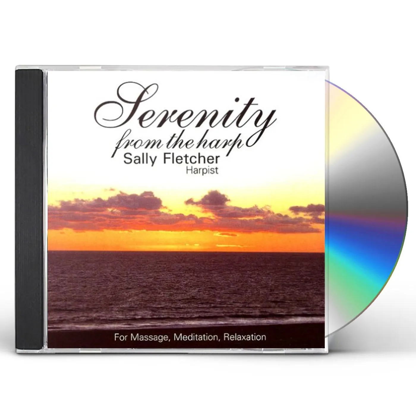Sally Fletcher SERENITY FROM THE HARP CD