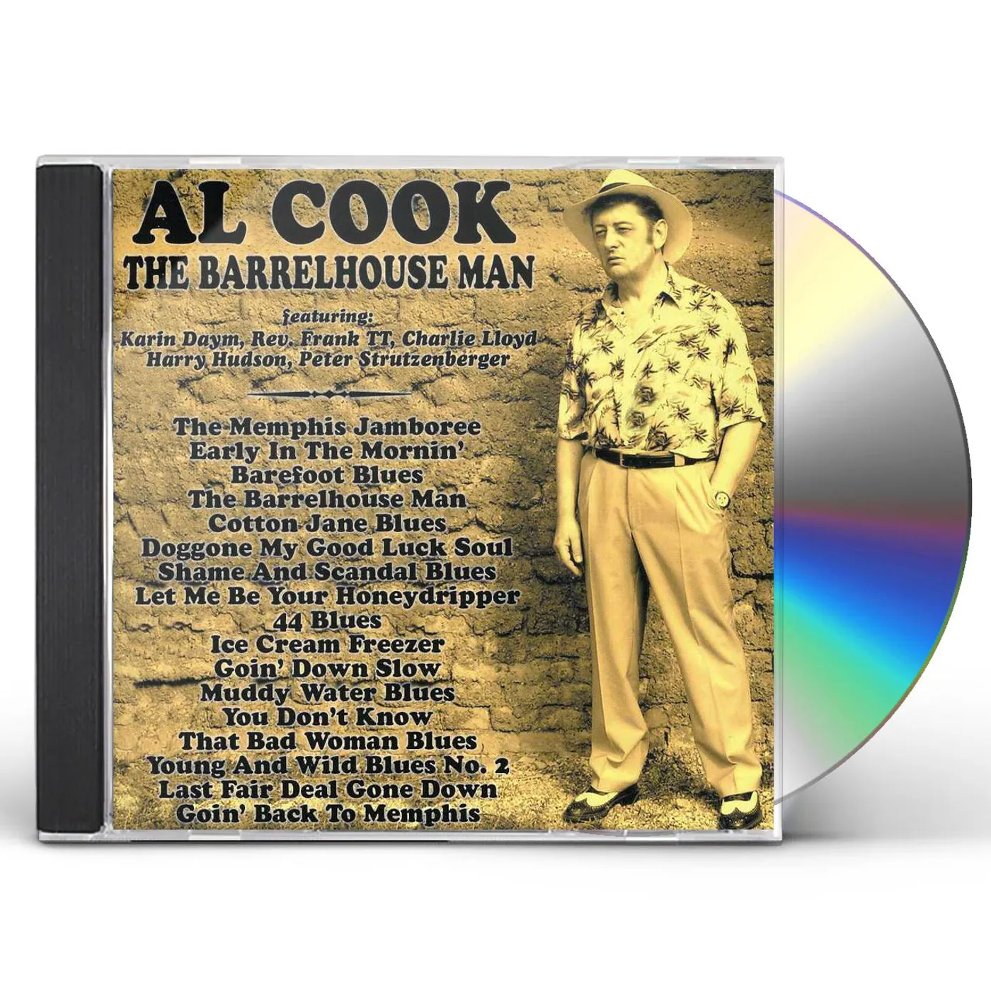 Al Cook BARRELHOUSE MAN CD