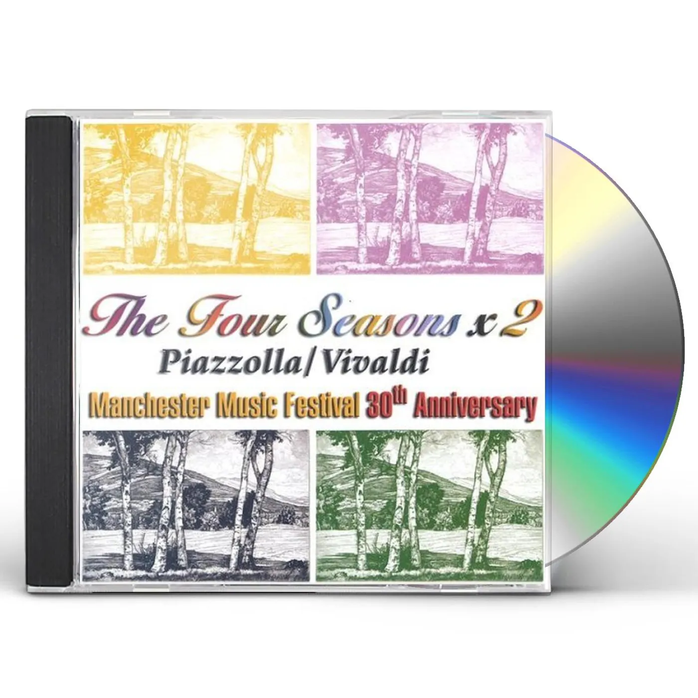 Manchester Music Festival Orchestra FOUR SEASONS X 2 VIVALDI / PIAZZOLLA CD