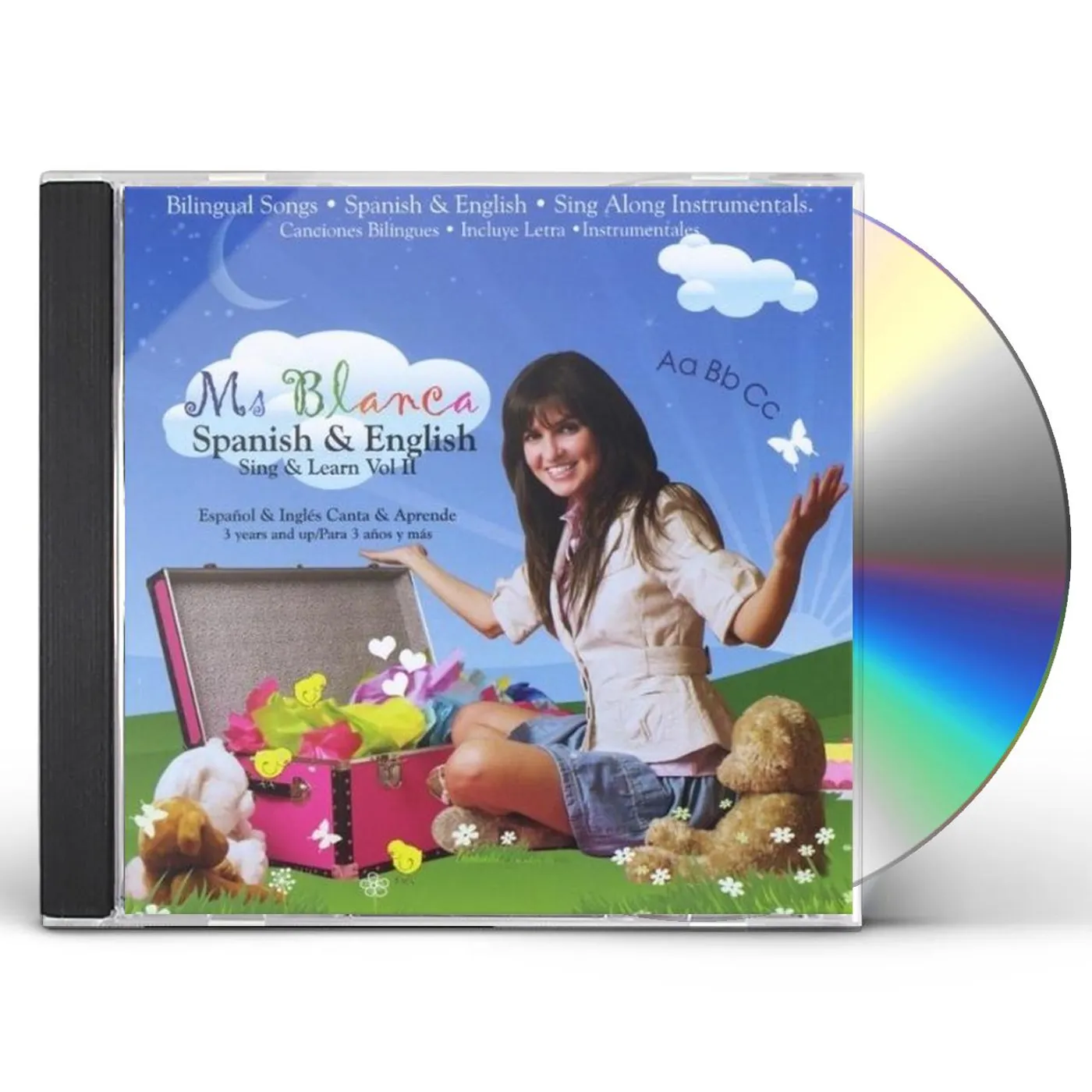 Ms Blanca SPANISH & ENGLISH SING & LEARN 2 CD