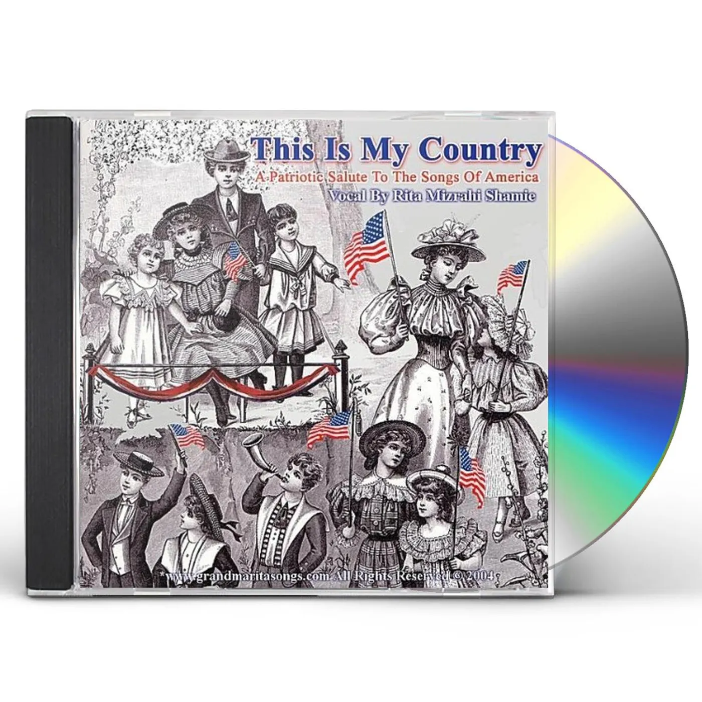 Rita Mizrahi Shamie THIS IS MY COUNTRY (A PATRIOTIC SALUTE TO THE SONG CD