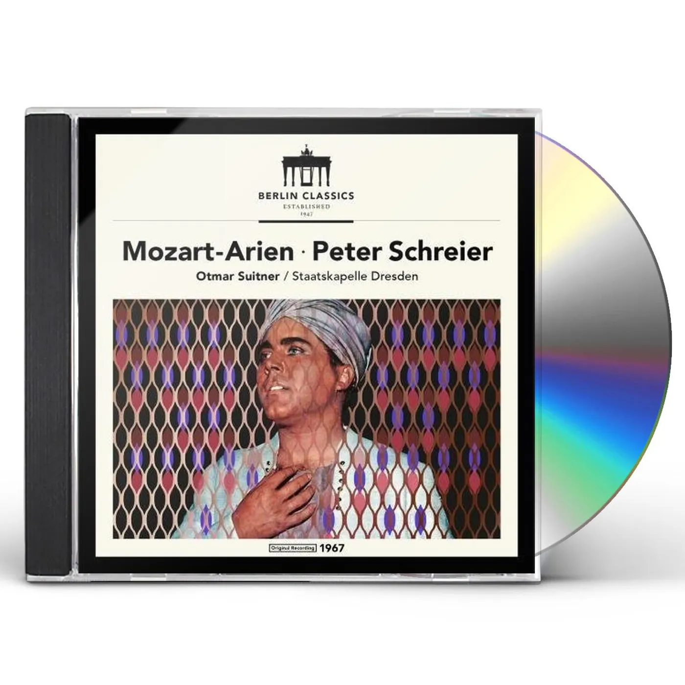 Mozart / Peter Schreier / Staatskapelle Dresden OPERA ARIAS CD