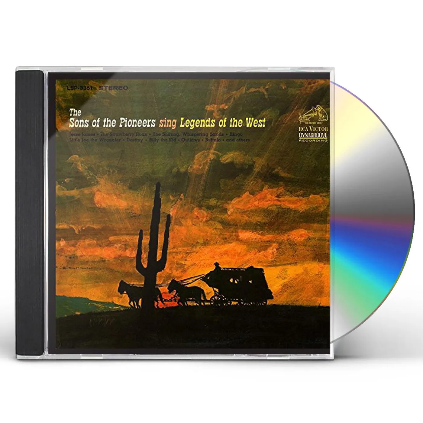 Sons of the Pioneers SING LEGENDS OF THE WEST CD