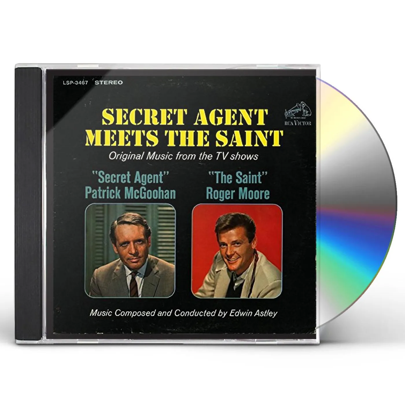 Edwin Astley SECRET AGENT MEETS THE SAINT (TV SHOWS) CD