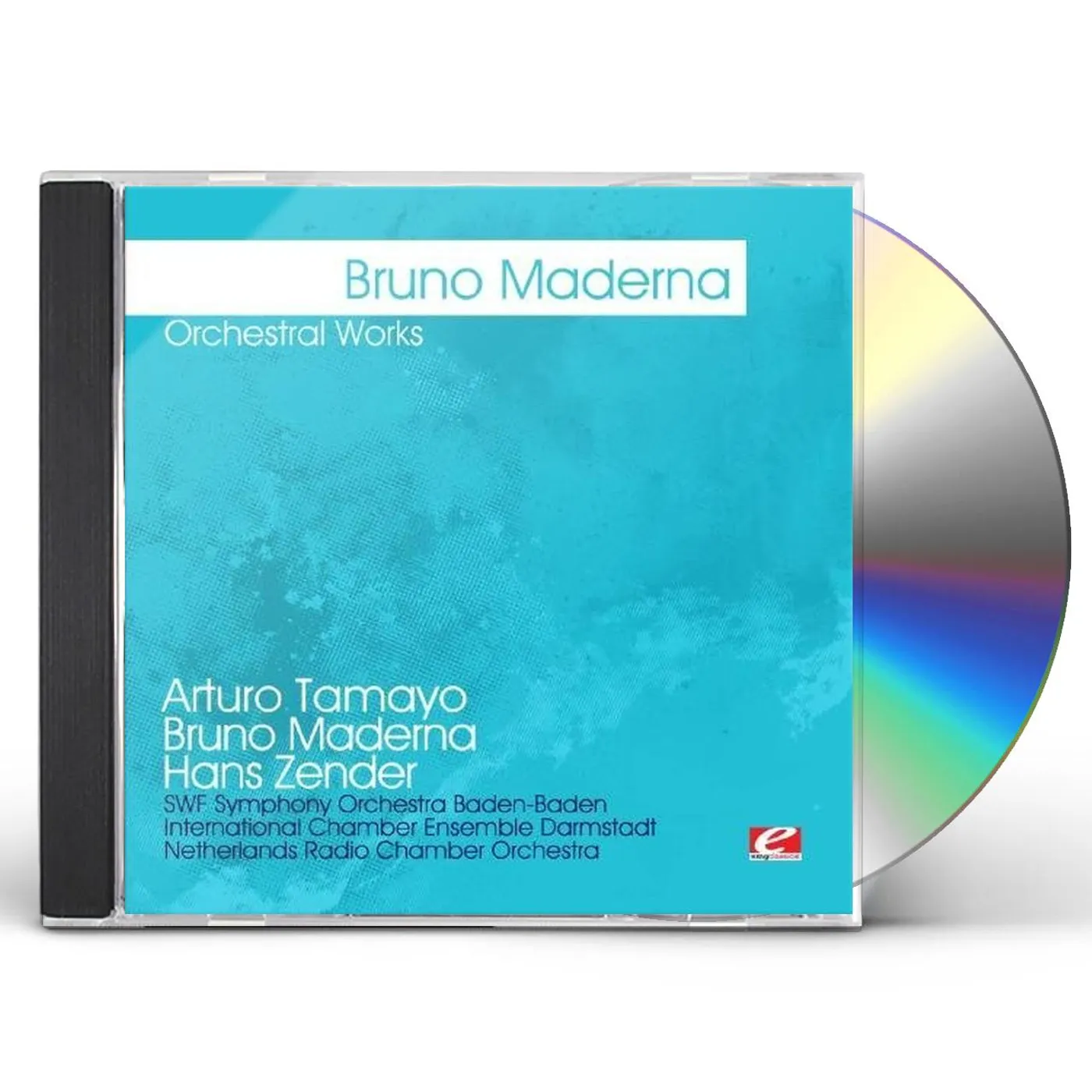 Bruno Maderna MADERNA: ORCHESTRAL WORKS CD