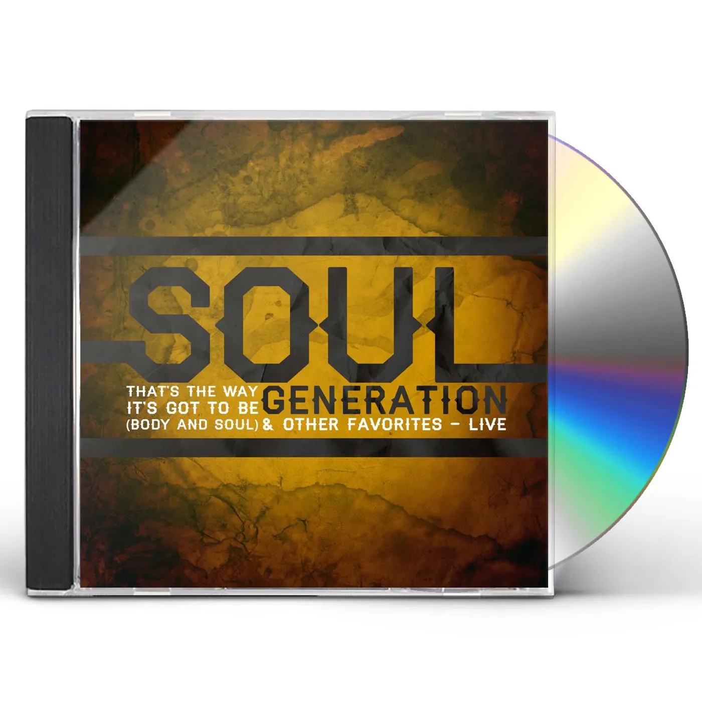 The Soul Generation THAT'S THE WAY IT'S GOT TO BE: LIVE CD