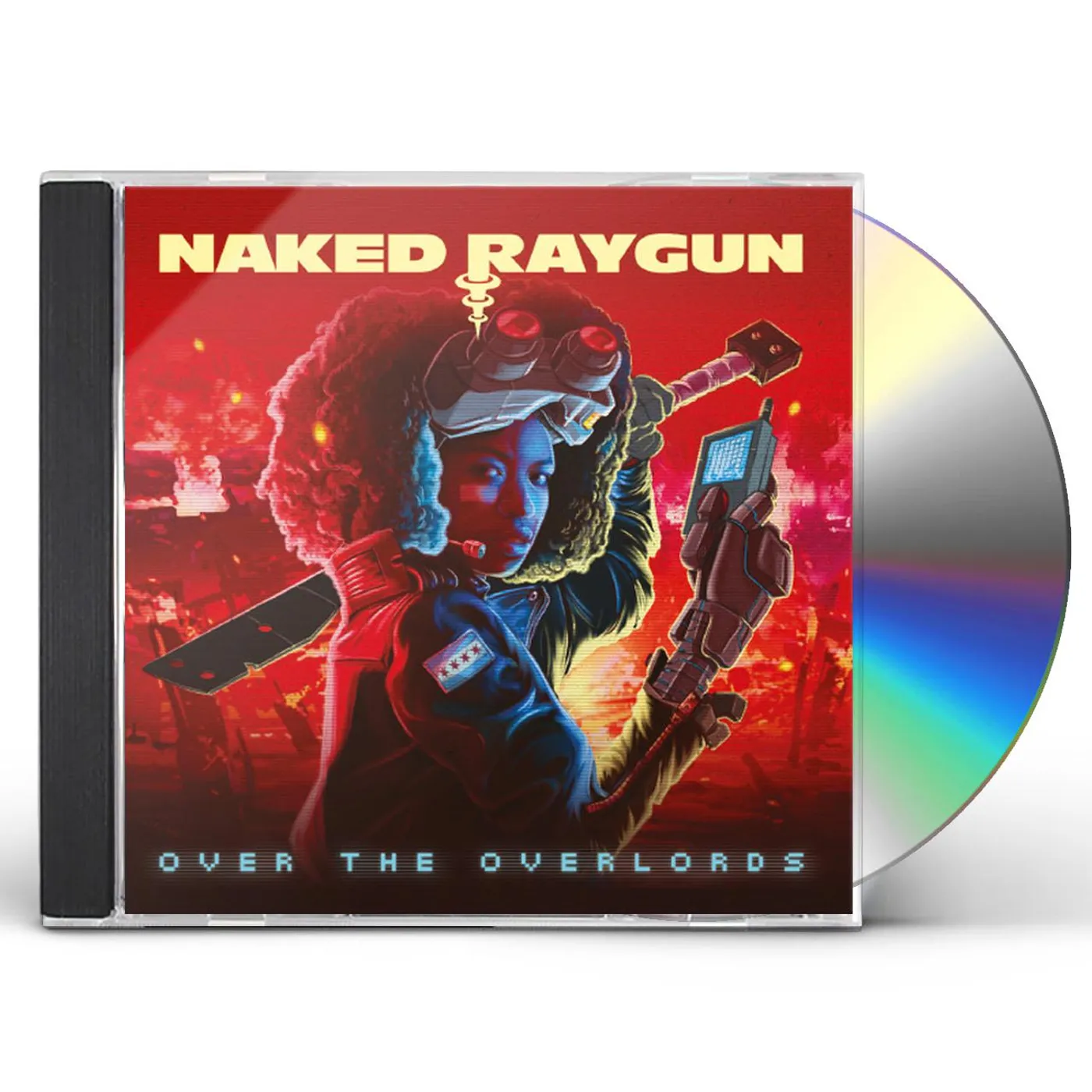 Naked Raygun OVER THE OVERLORDS CD