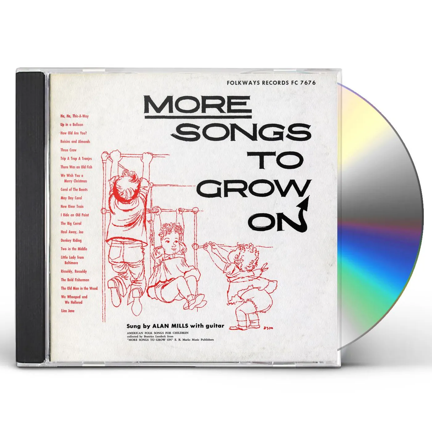Alan Mills MORE SONGS TO GROW ON CD