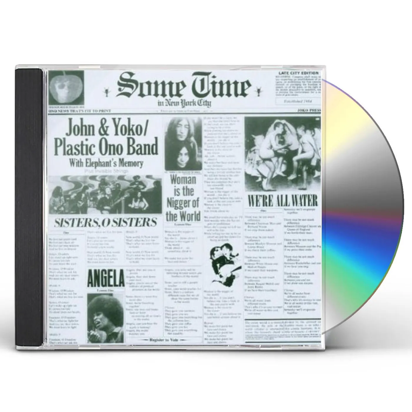 John Lennon & Yoko Ono SOMETIME IN NEW YORK CITY CD